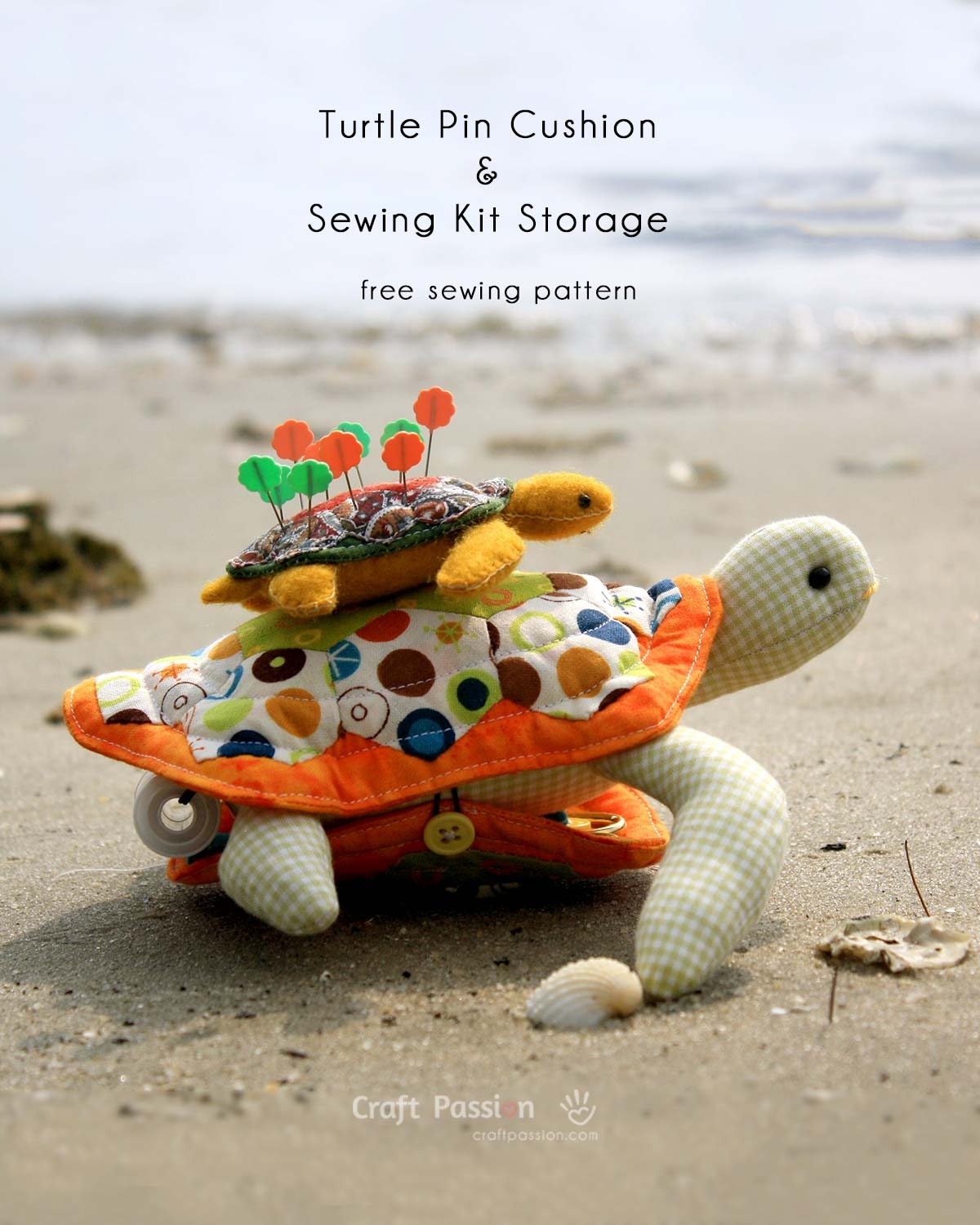 Turtle Pincushion Pattern Free Sewing Pattern Craft Passion