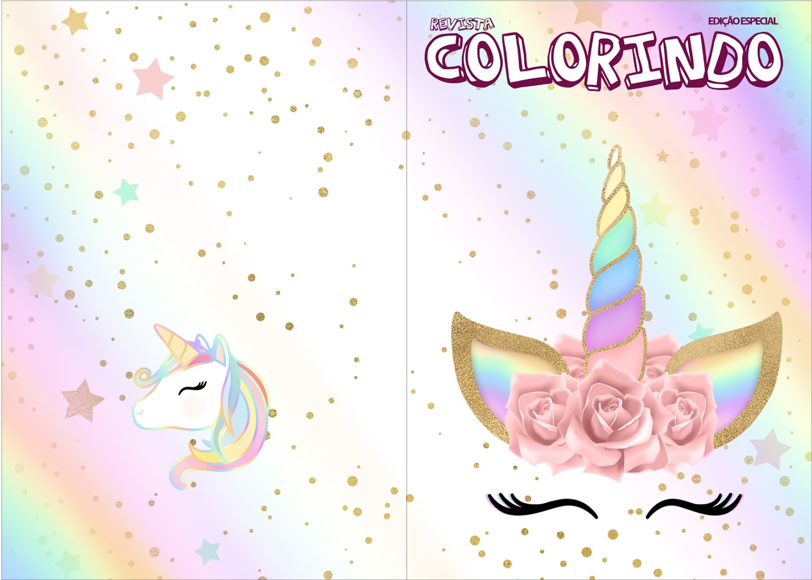 Free Printable Unicorn Birthday Decorations
