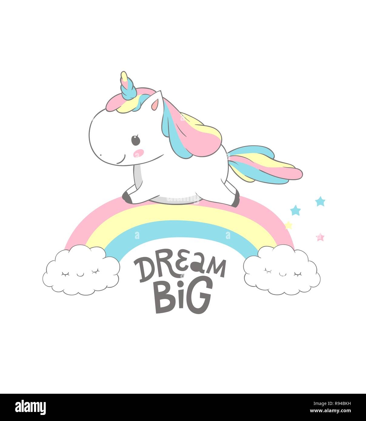 Big Free Printable Unicorns