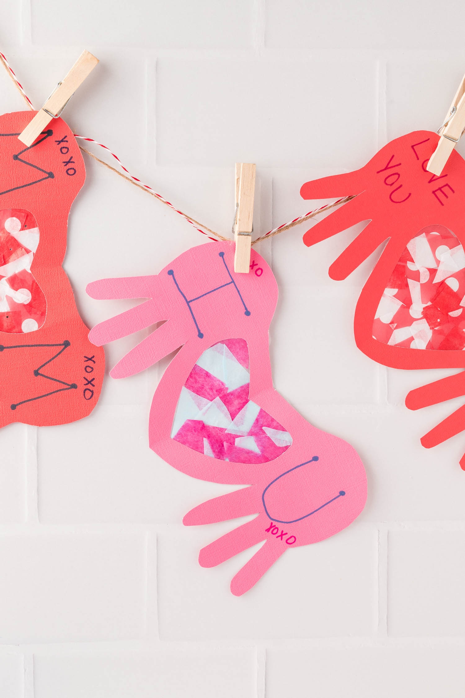 Valentine s Handprint Craft Kids Activity Zone
