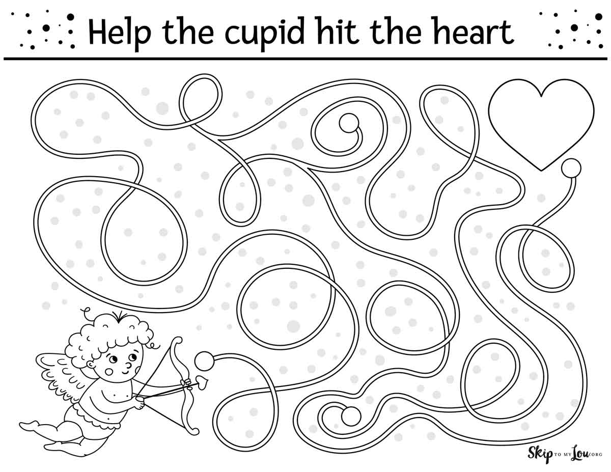 Valentine Worksheets Skip To My Lou