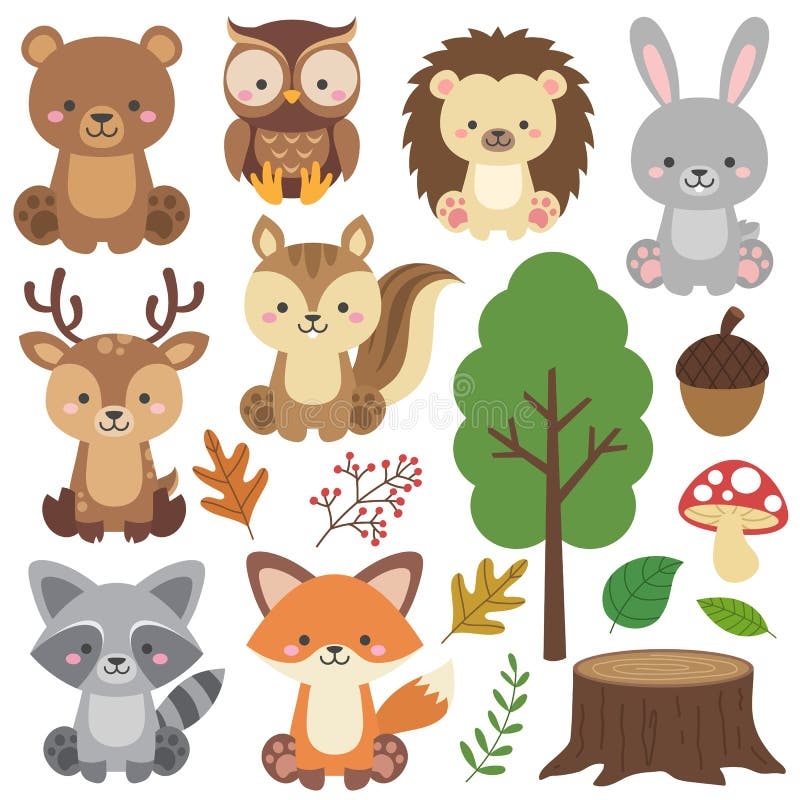 Vector Woodland Animals Stock Illustrations 11 783 Vector Woodland Animals Stock Illustrations Vectors Clipart Dreamstime