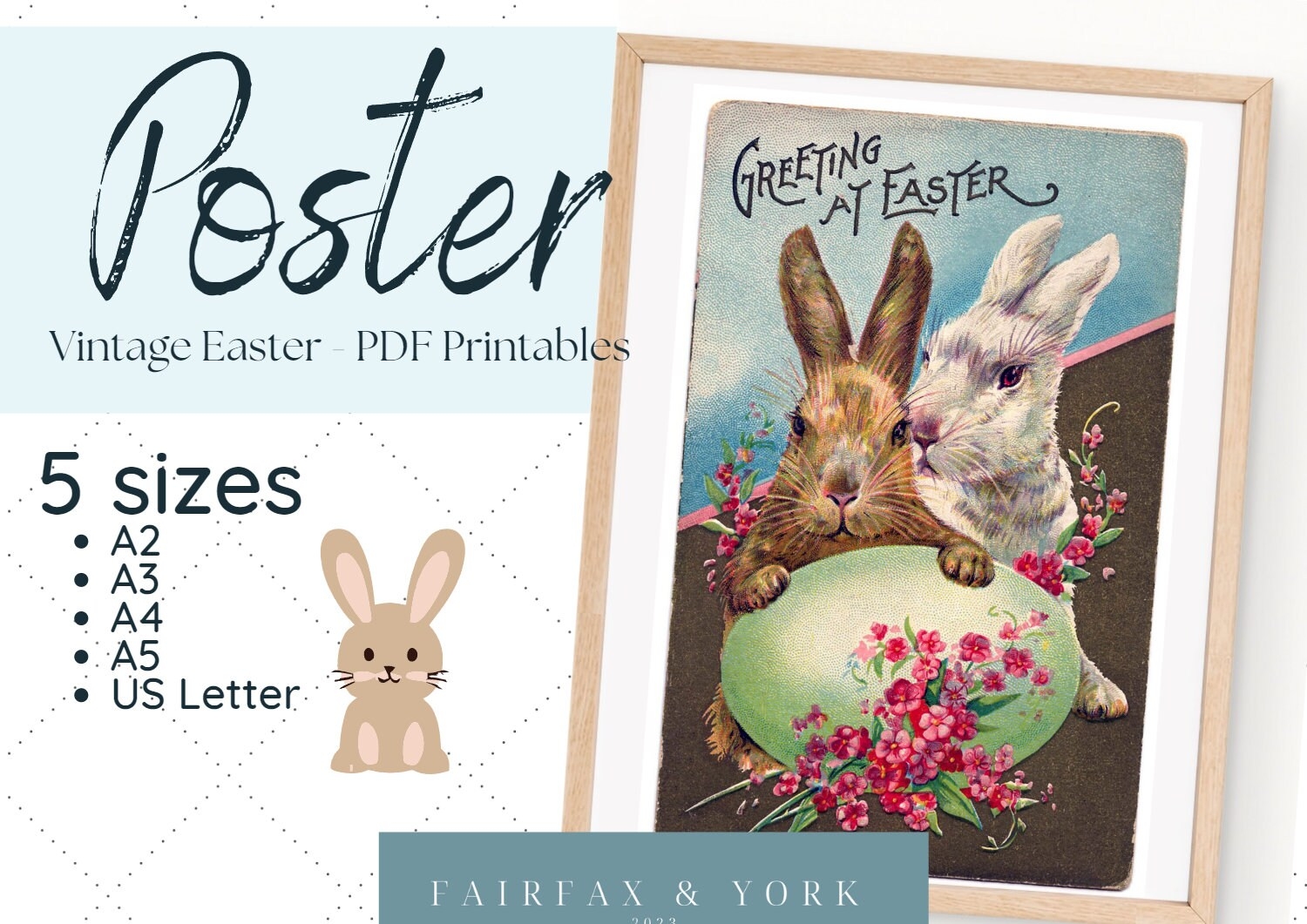Free Vintage Easter Printables