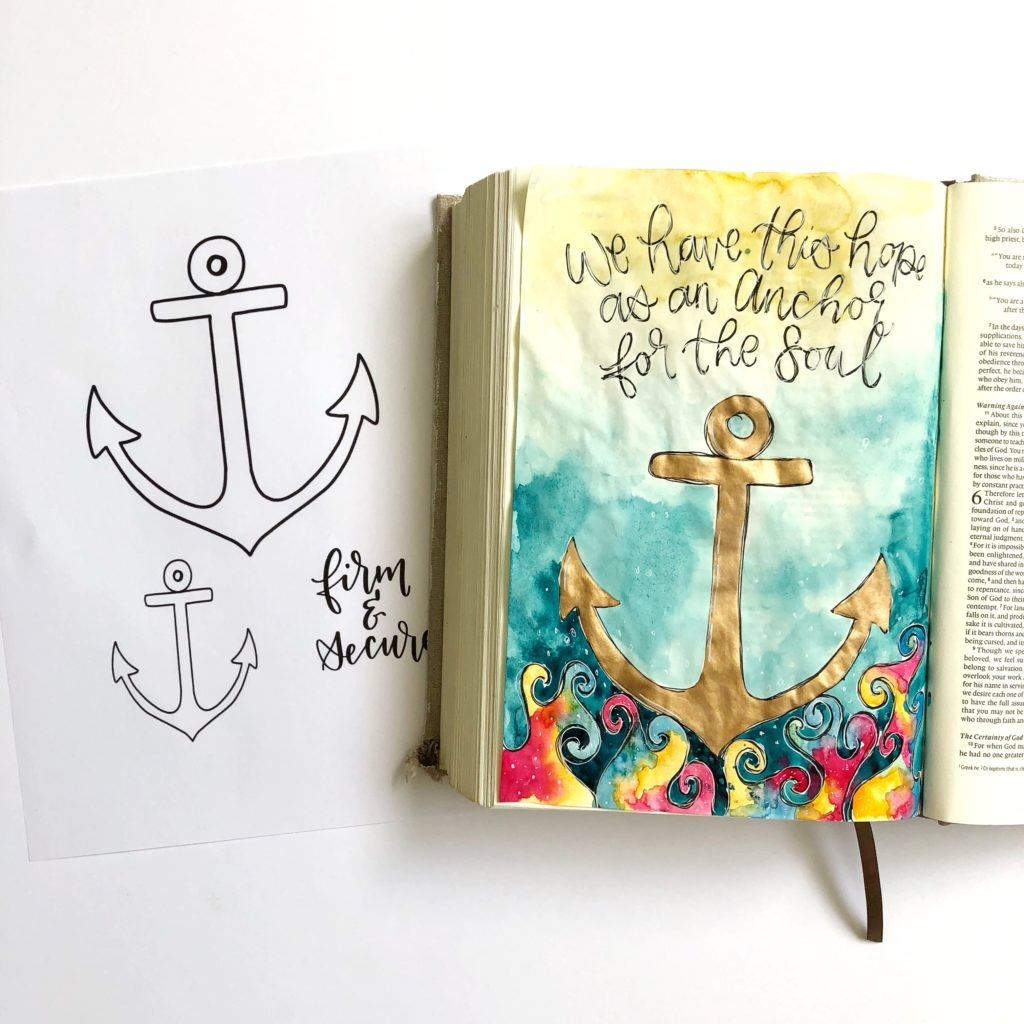 Anchor Free Printable