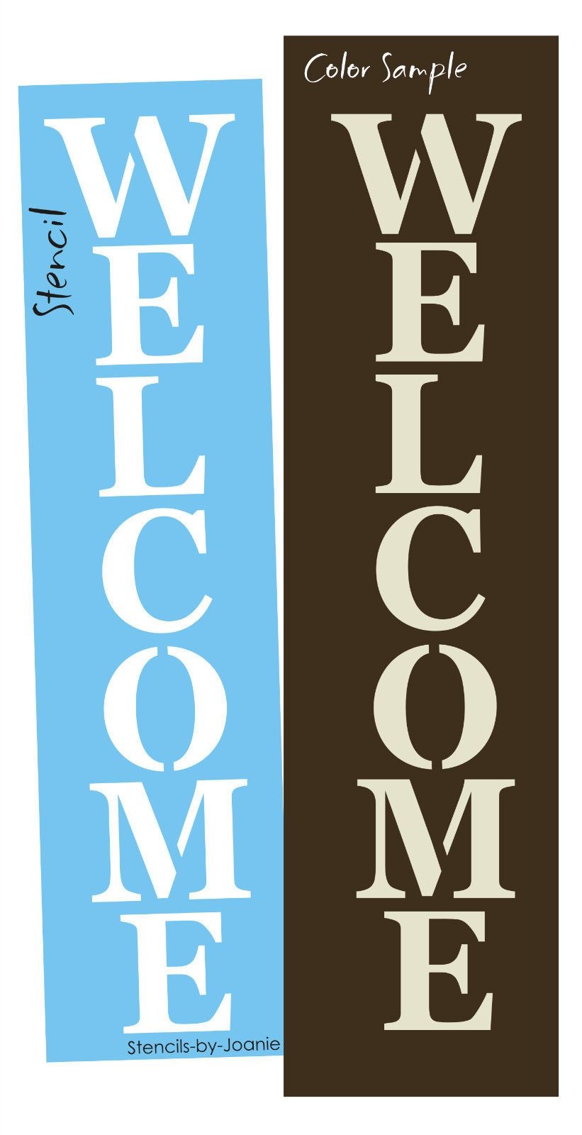 Welcome Stencil 4 Free PDF Printables Printablee