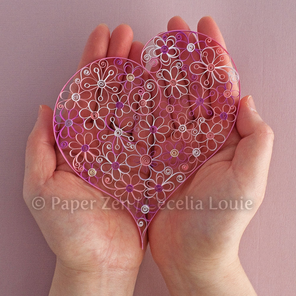 Welcome To Paper Zen Cecelia Louie Quilling Flower Pattern Update