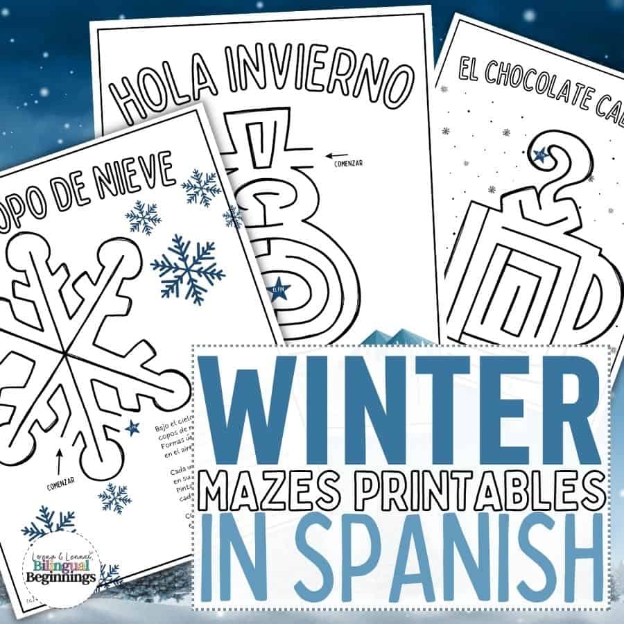 Snowflake Maze Free Printable