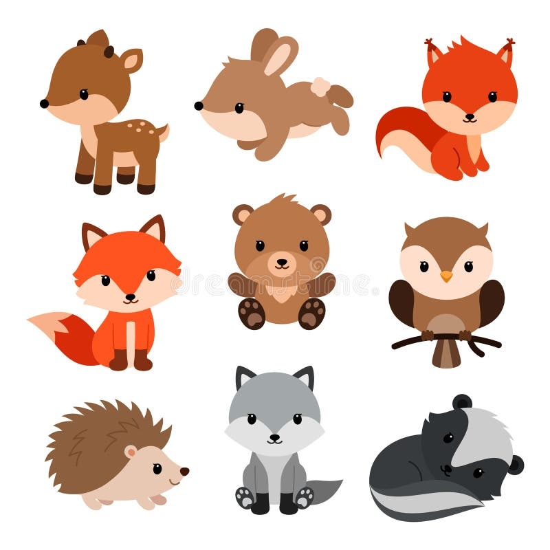 Woodland Animals Stock Illustrations 28 632 Woodland Animals Stock Illustrations Vectors Clipart Dreamstime