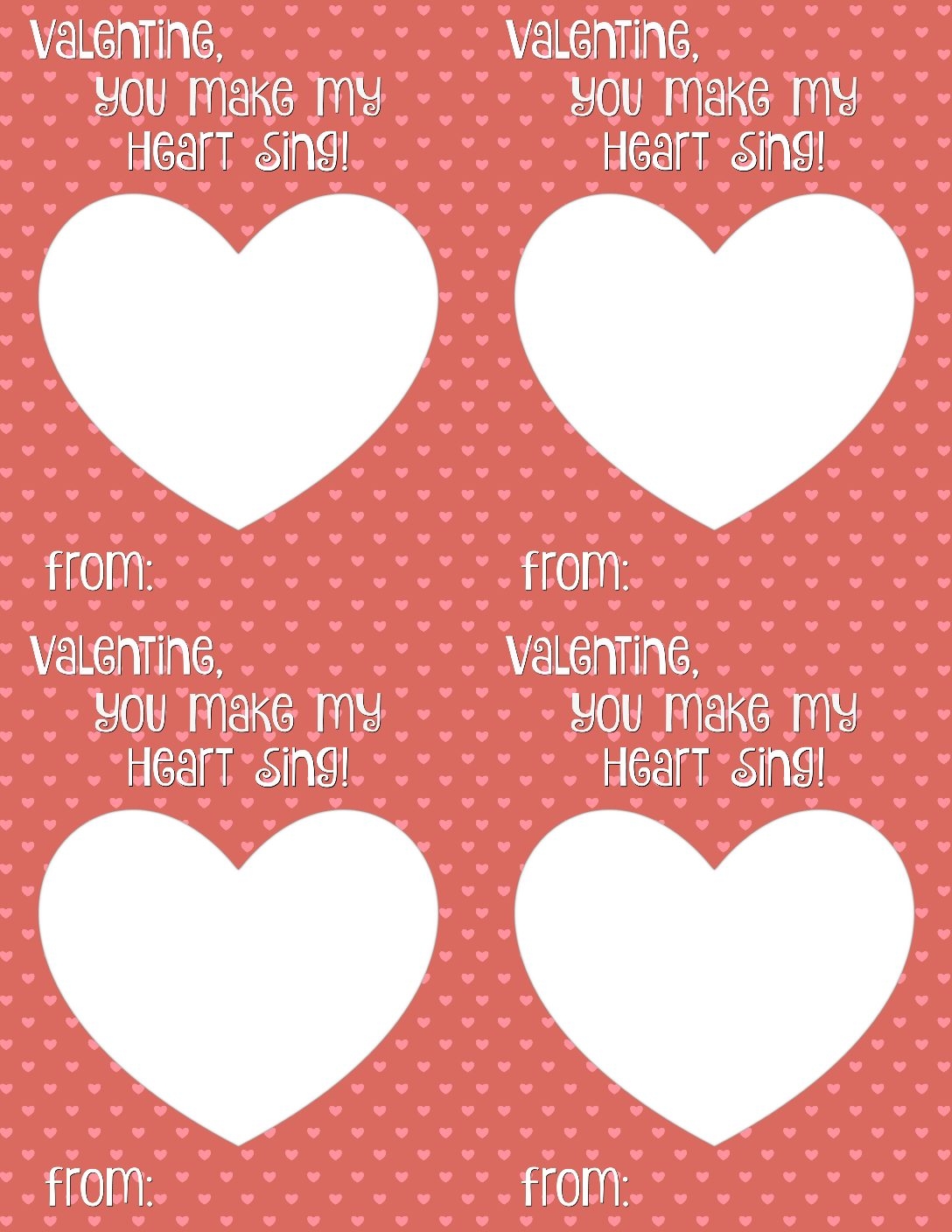 Free Valentines Printables