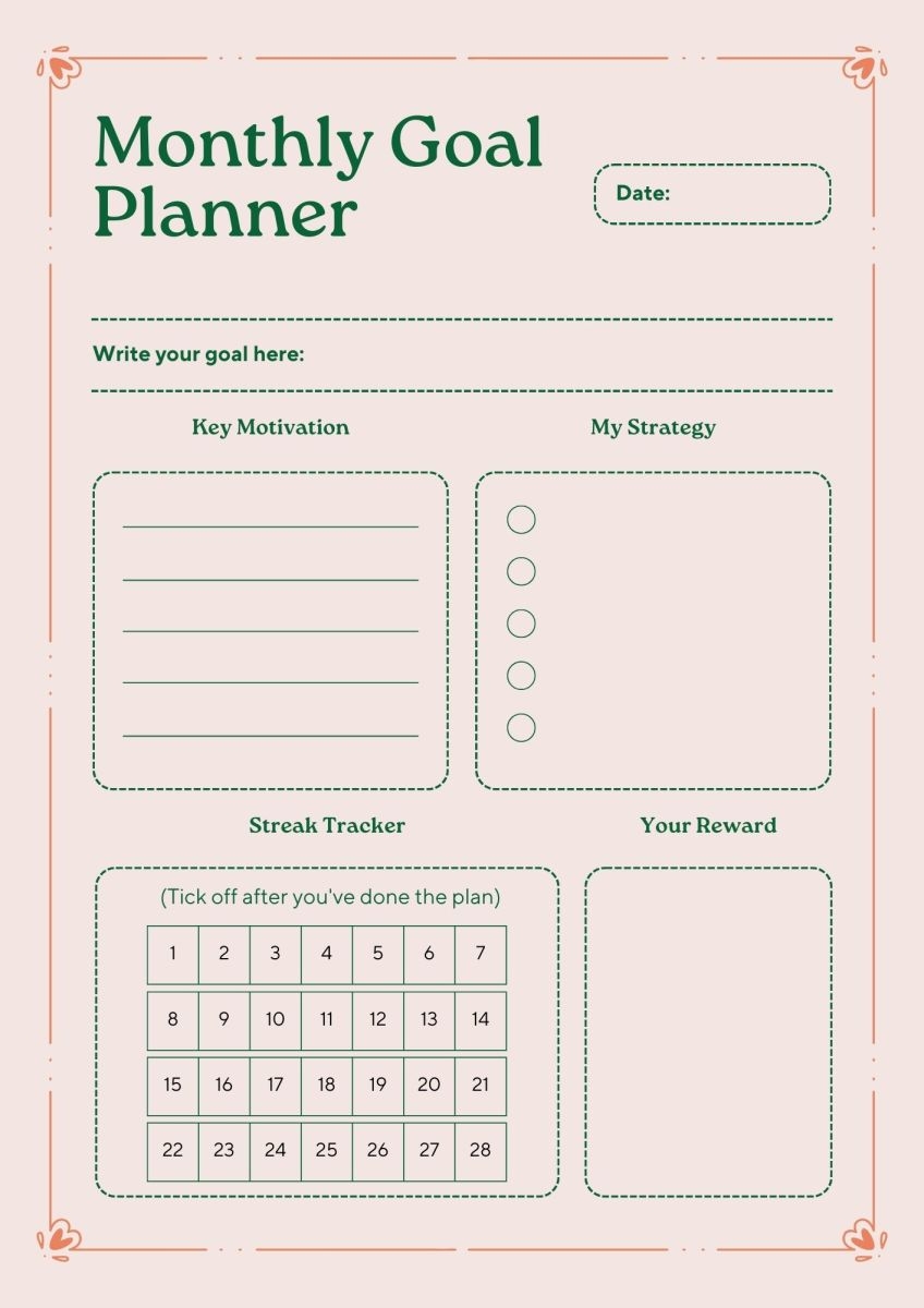 10 Free Printable Goal Setting Worksheets Parade