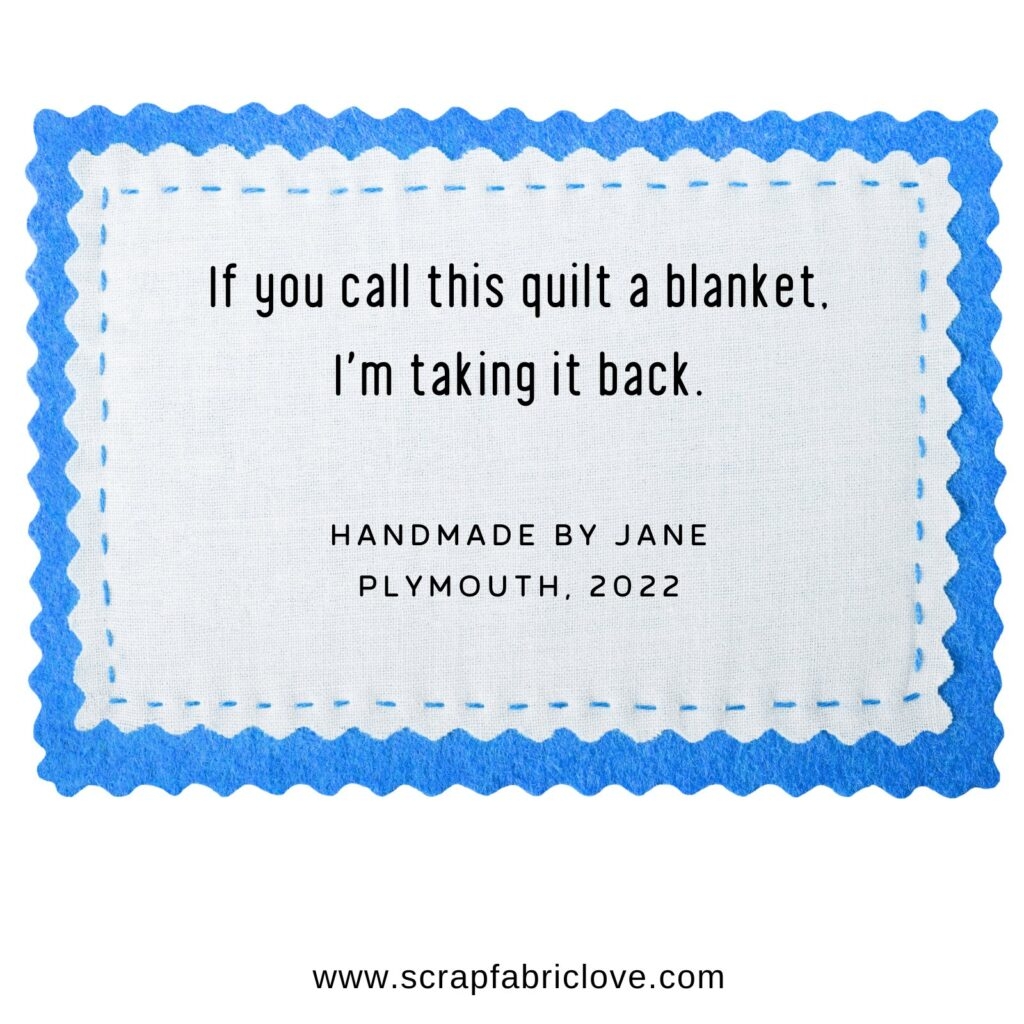 100 Quilt Label Sayings Quotes For Every Occasion