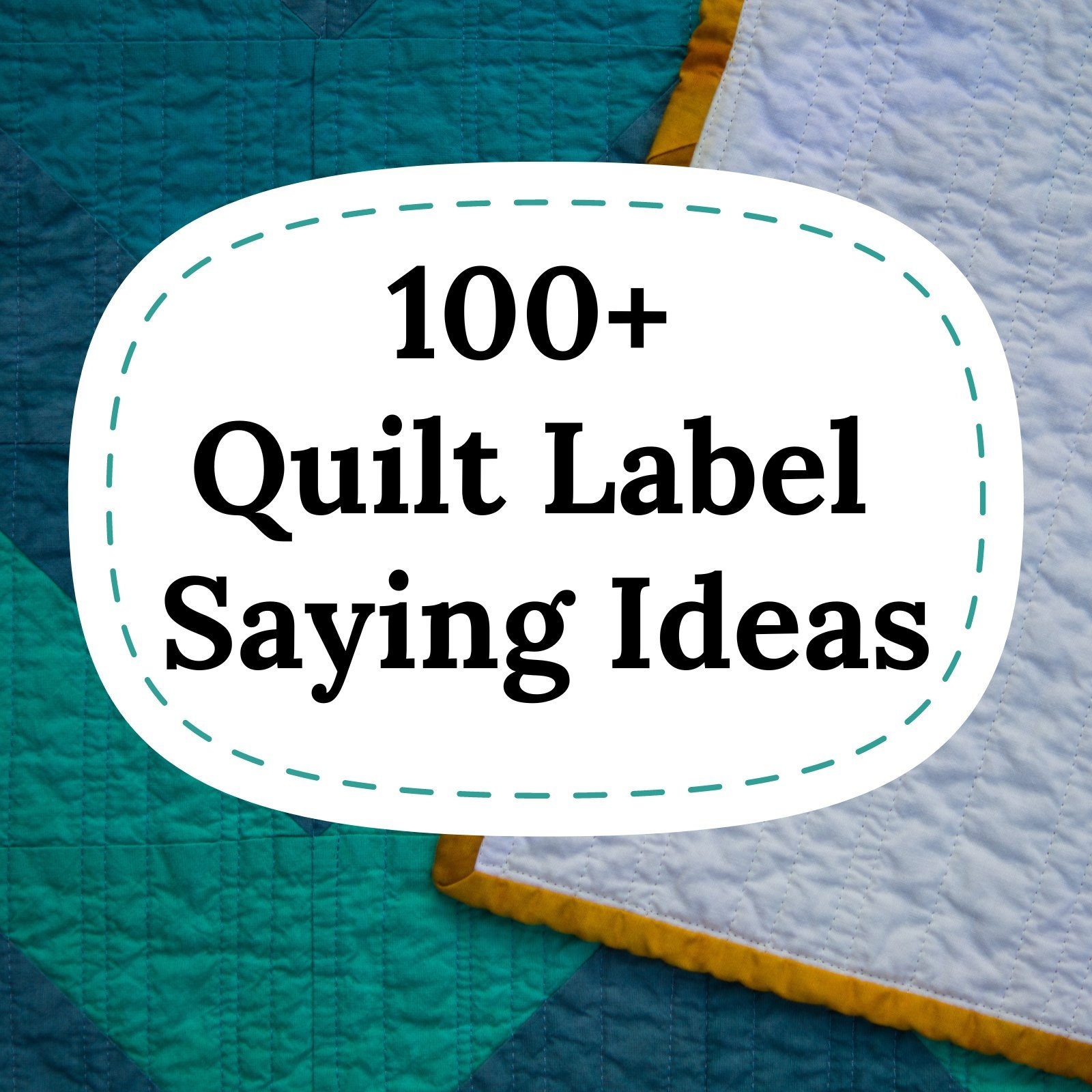 Free Printable Quilt Label Templates
