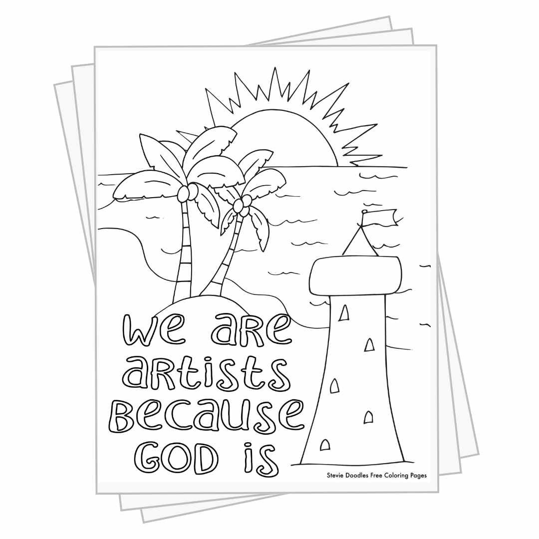 Free Christian Coloring Pages Printable