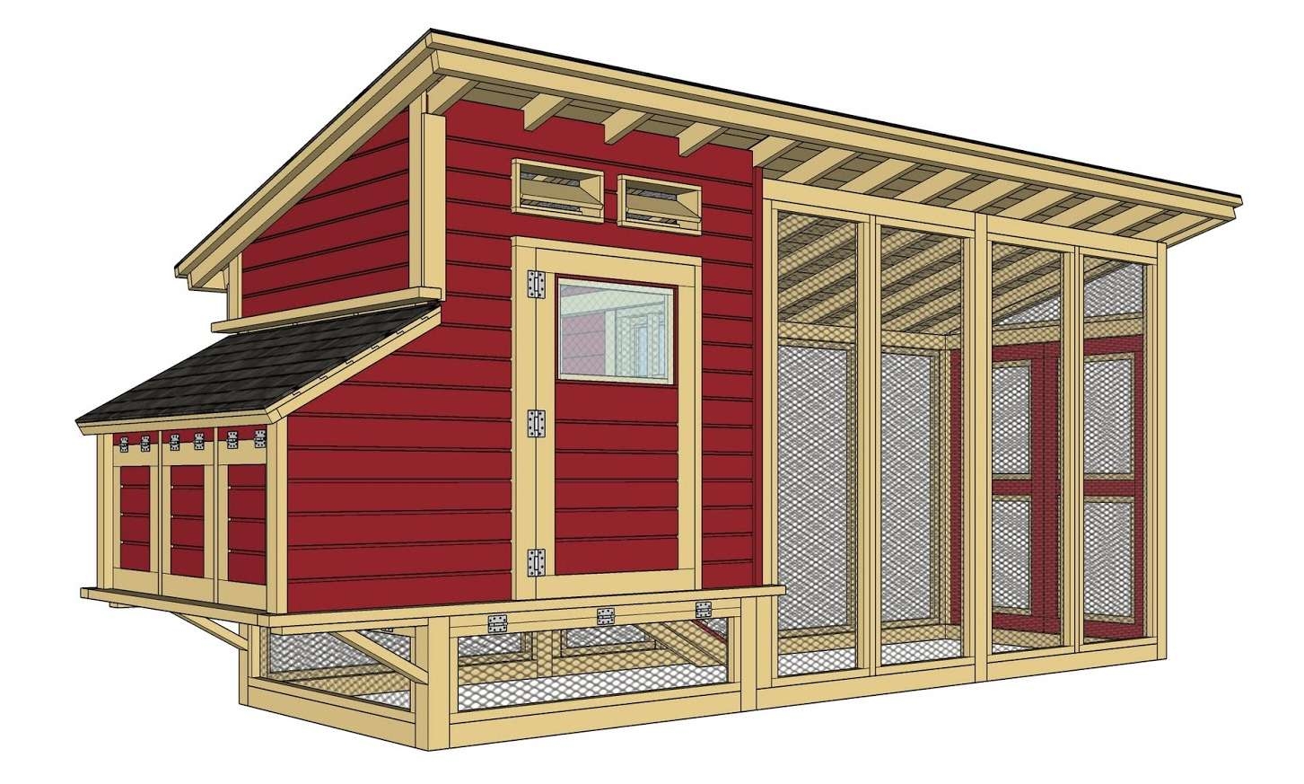 13 Free Chicken Coop Plans You Can DIY This Weekend