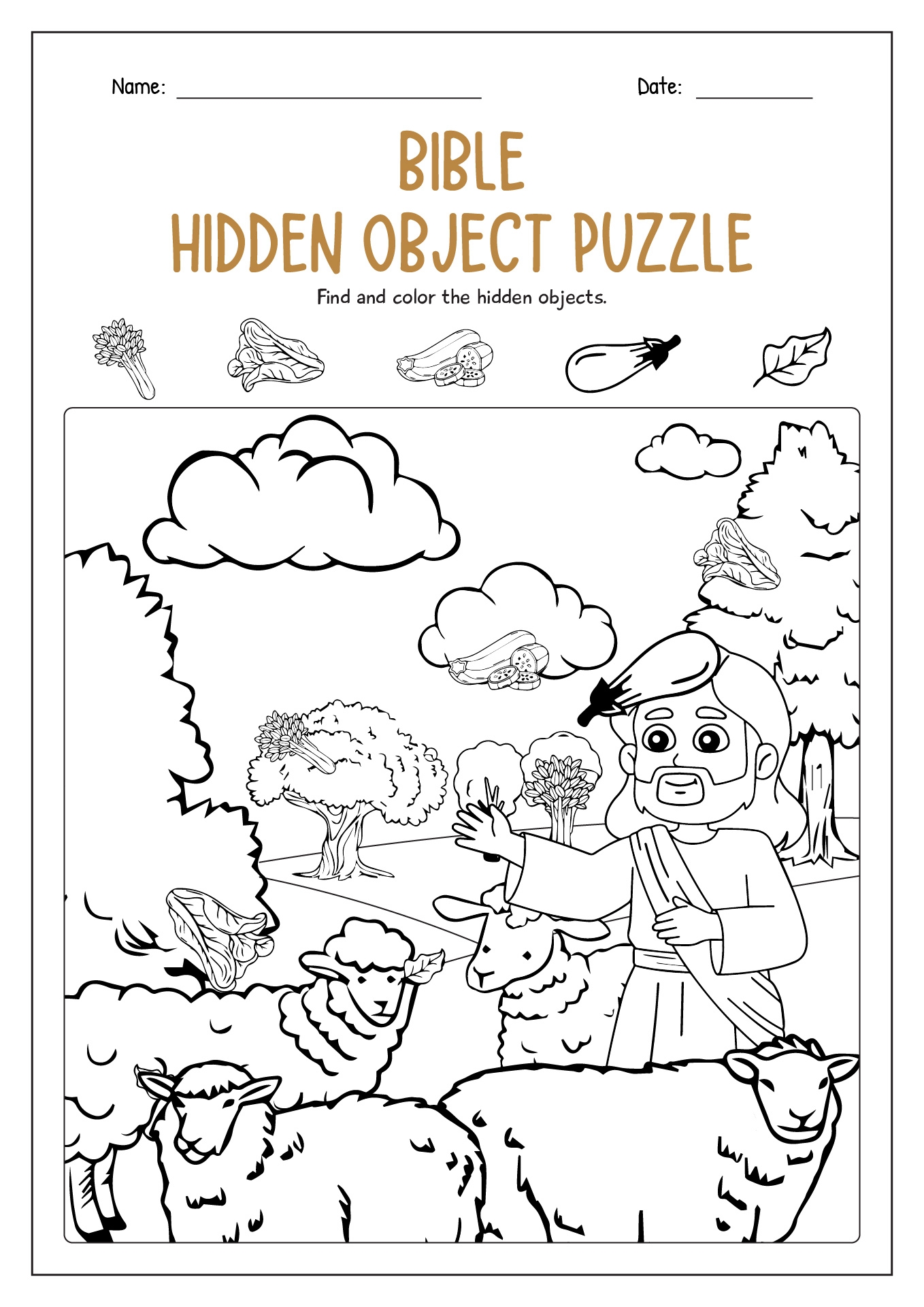 16 Bible Hidden Pictures Worksheets Free PDF At Worksheeto