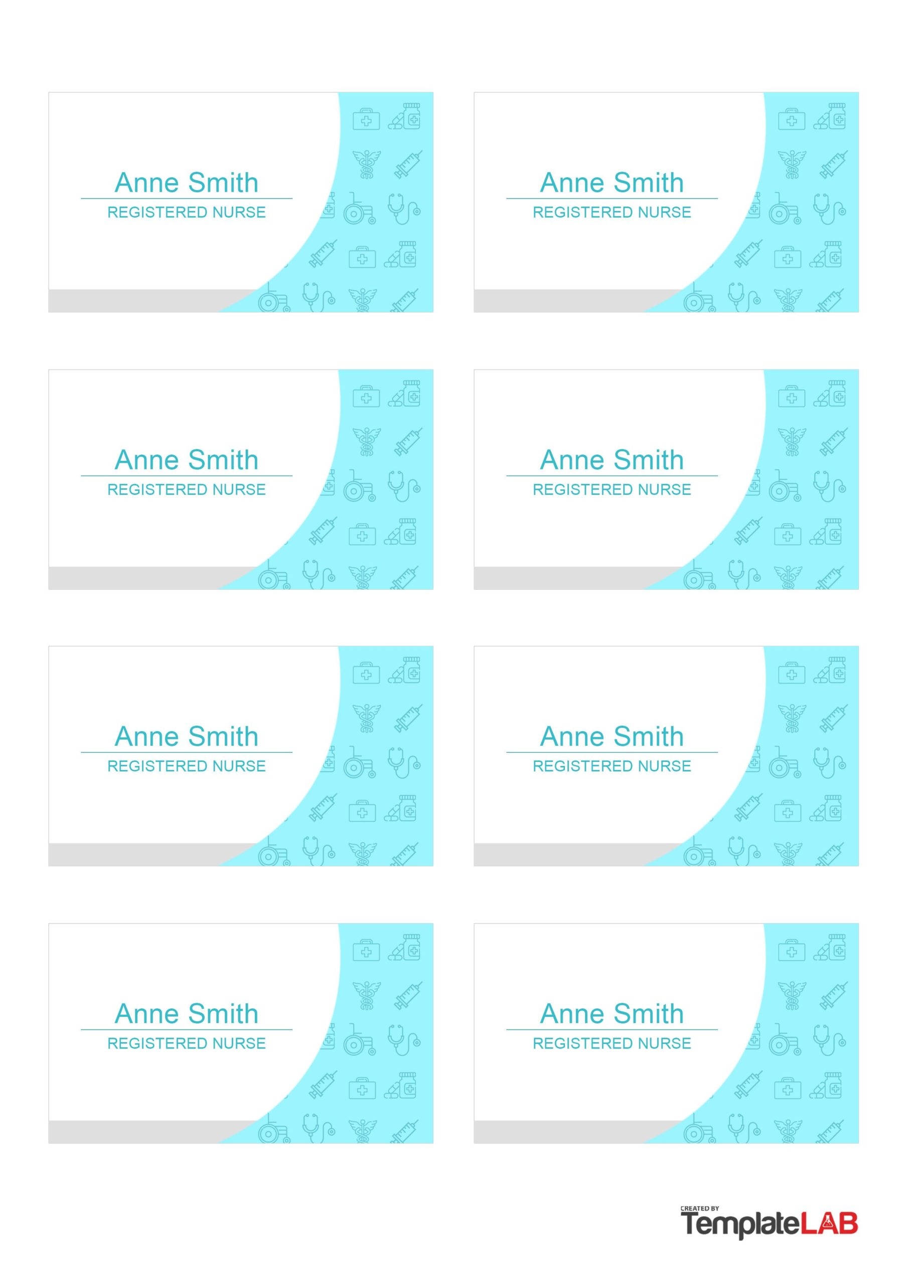 19 Editable Name Tag Name Badge Templates Free 