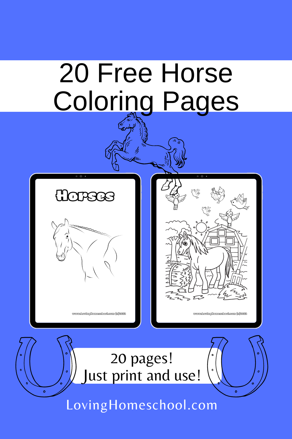 Free Printable Horse Pictures