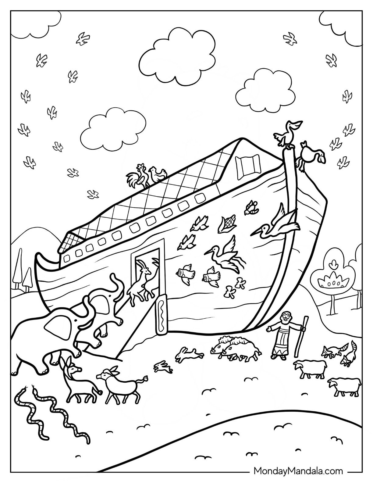 Noah S Ark Free Printable Crafts