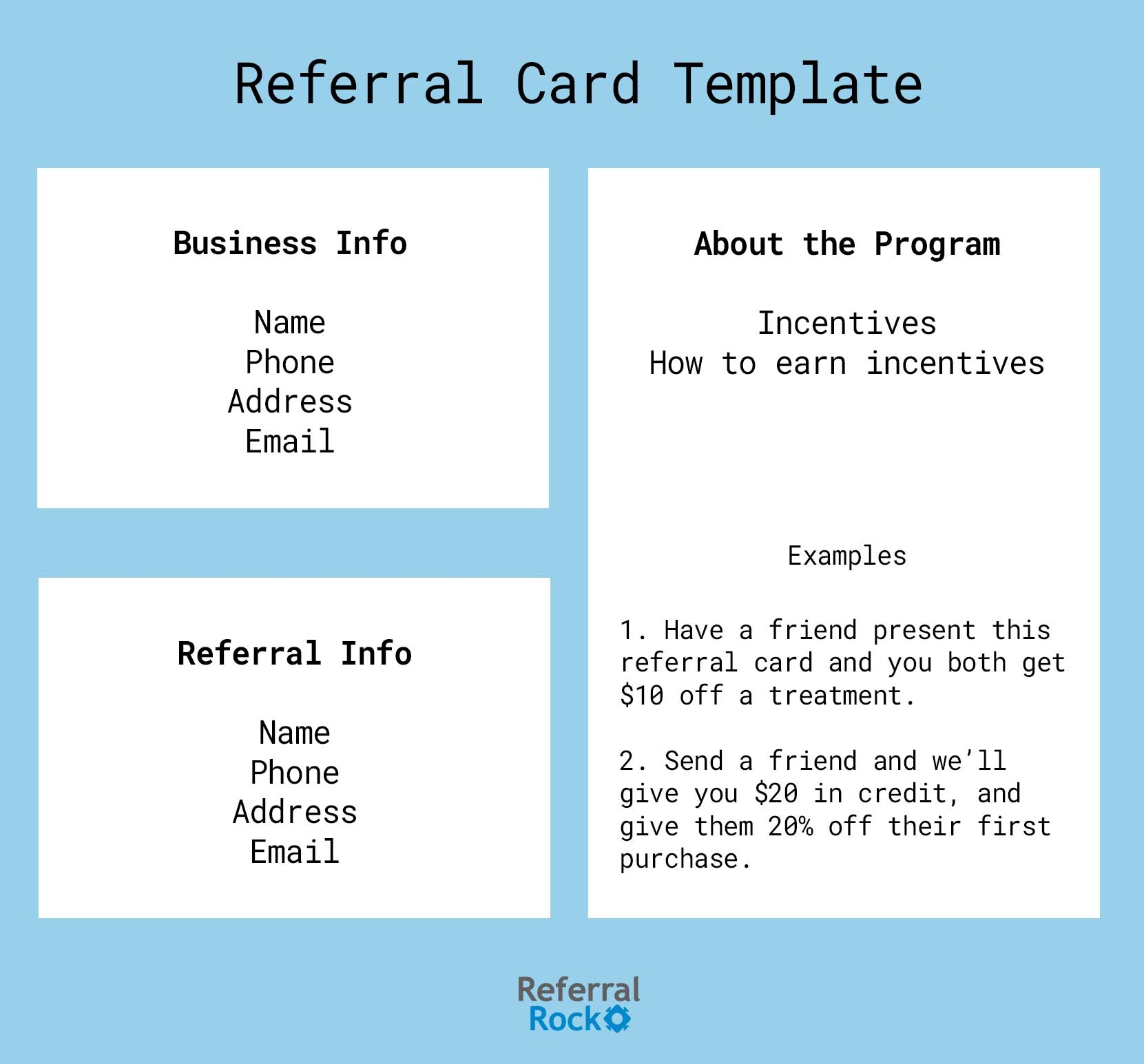 21 Referral Card Examples To Inspire Business Growth