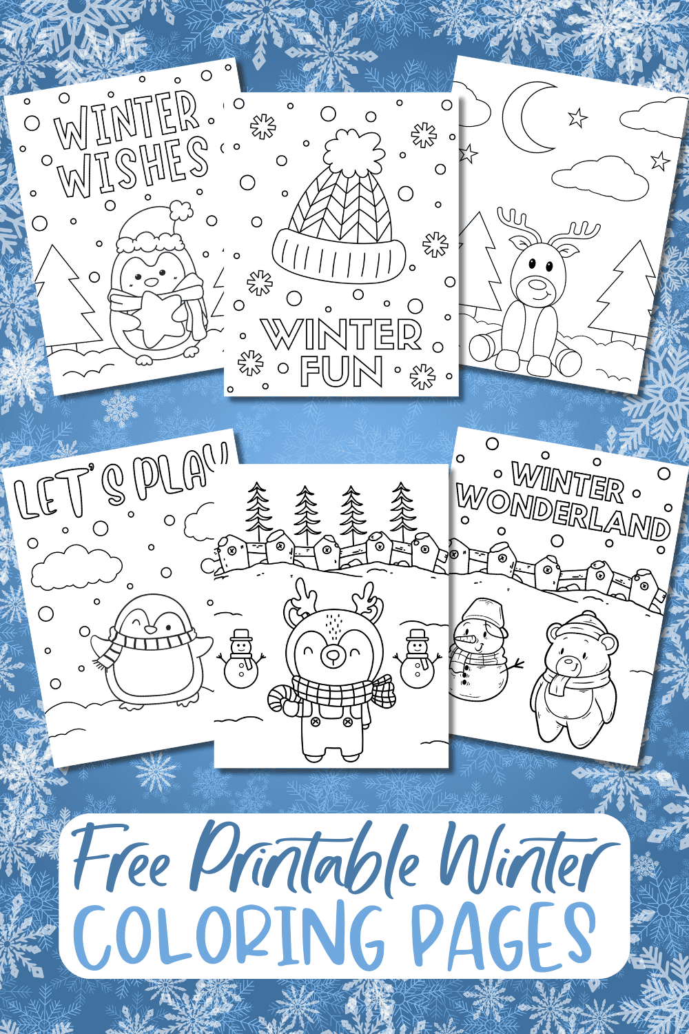 25 Free Winter Coloring Pages For Kids Prudent Penny Pincher