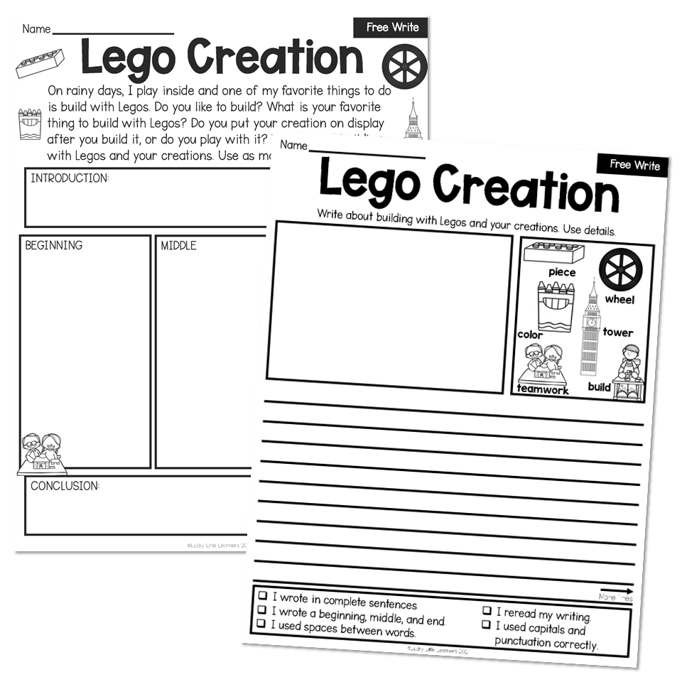 Free Printable Lego Activity Book