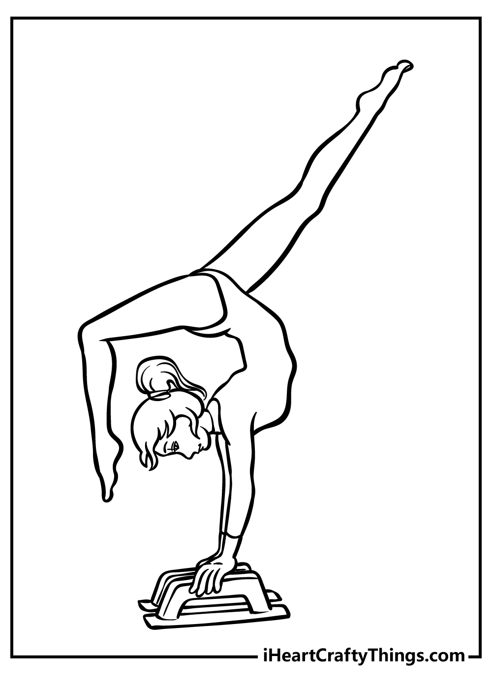 30 Gymnastics Coloring Pages 100 Free Printables 