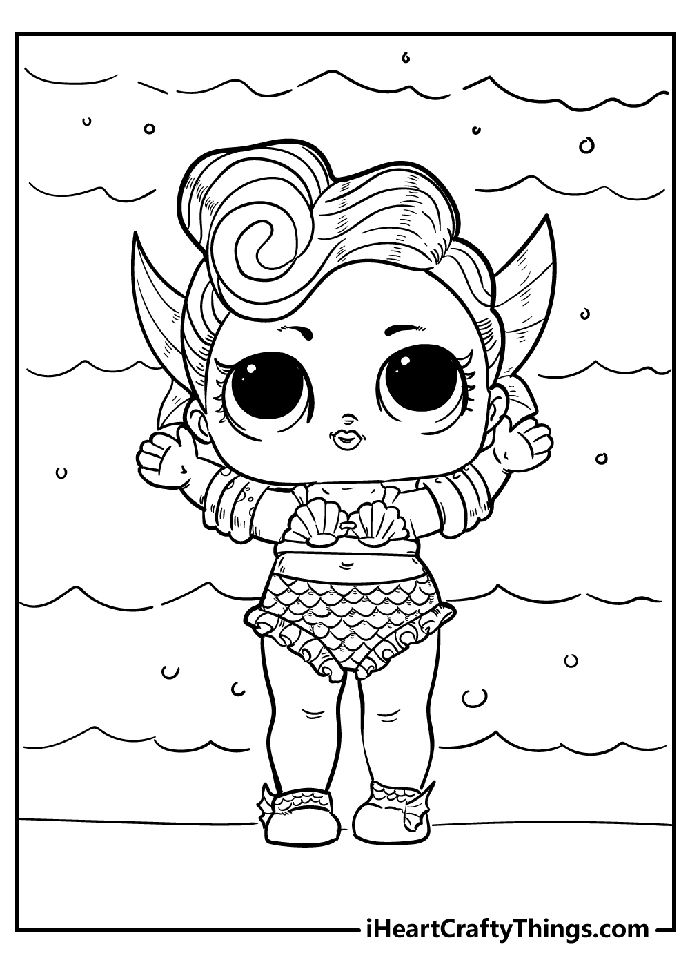 30 L O L Surprise Doll Coloring Pages Free Printables 