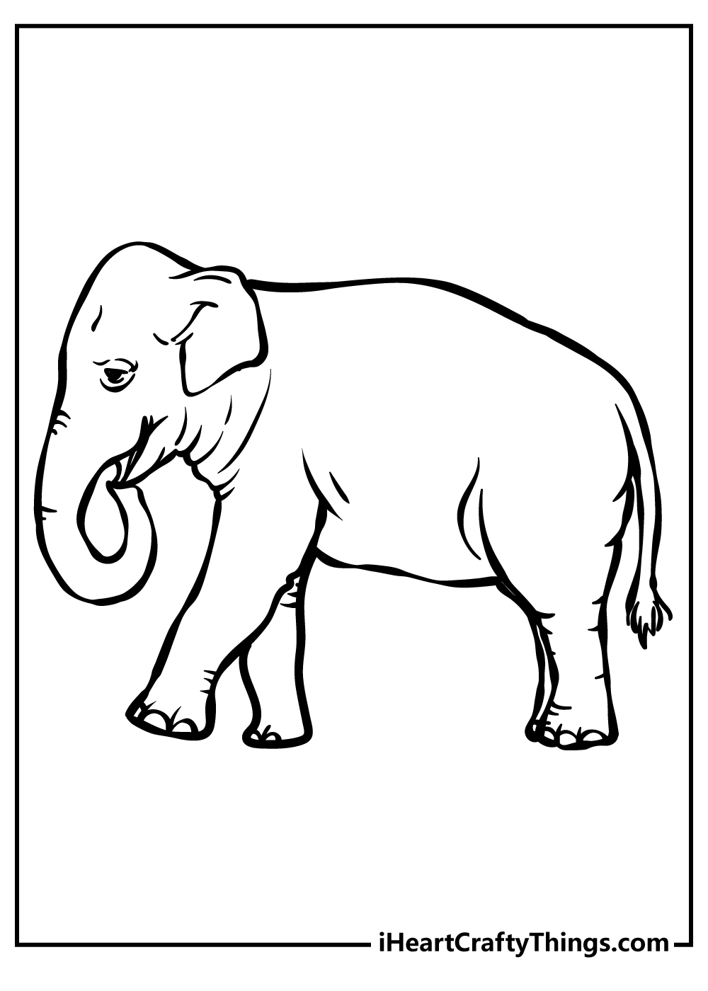 35 Elephant Coloring Pages 100 Free Printables 