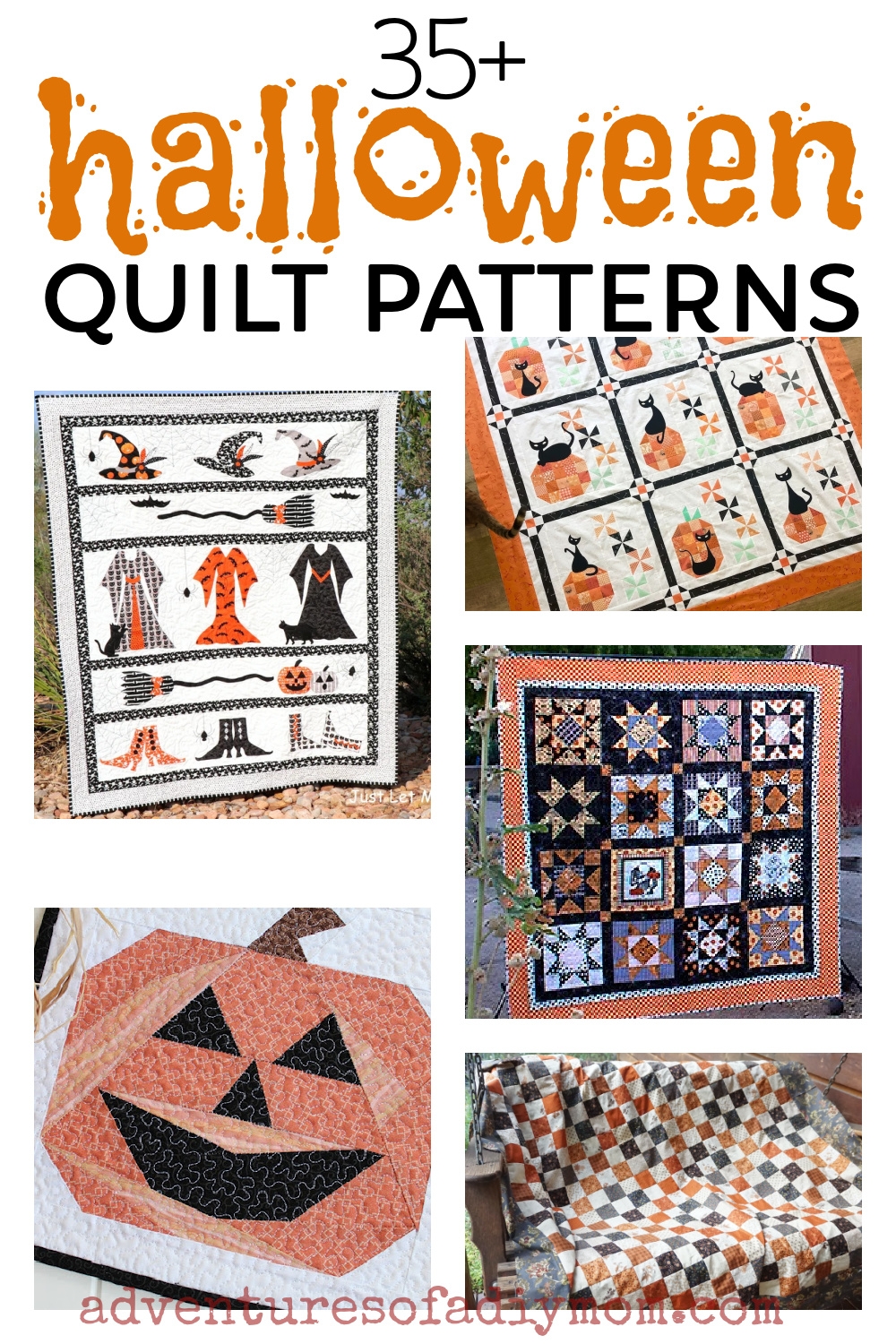 35 Halloween Quilt Patterns Free Patterns Patterns To Buy Adventures Of A DIY Mom