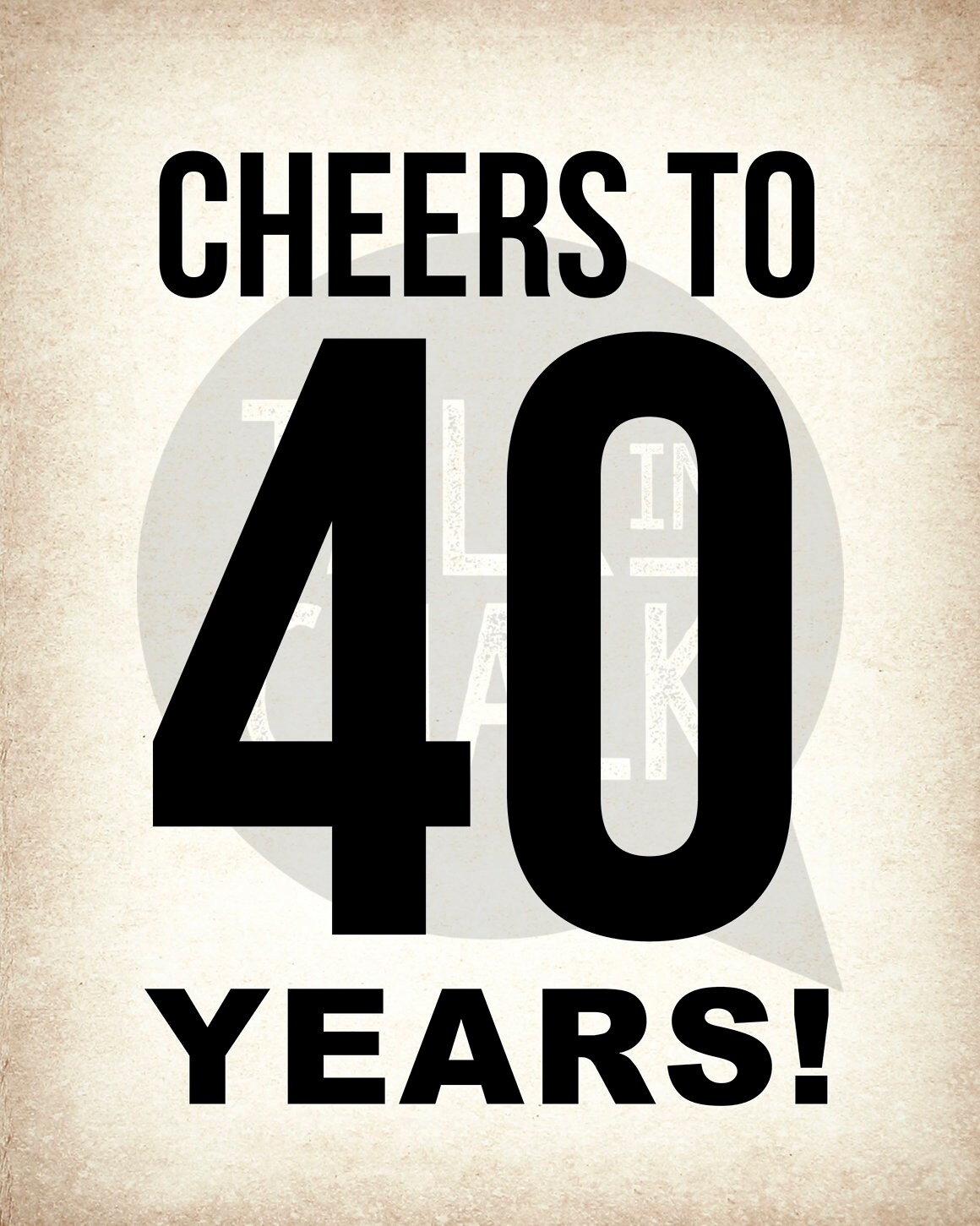 40th Birthday PRINTABLE Posters Signs Funny 40th Birthday Party Decorations 1984 Birthday 40 In Scrabble DIY Printing Etsy
