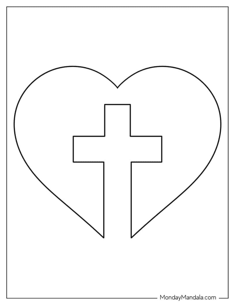 48 Cross Templates Free PDF Printables 