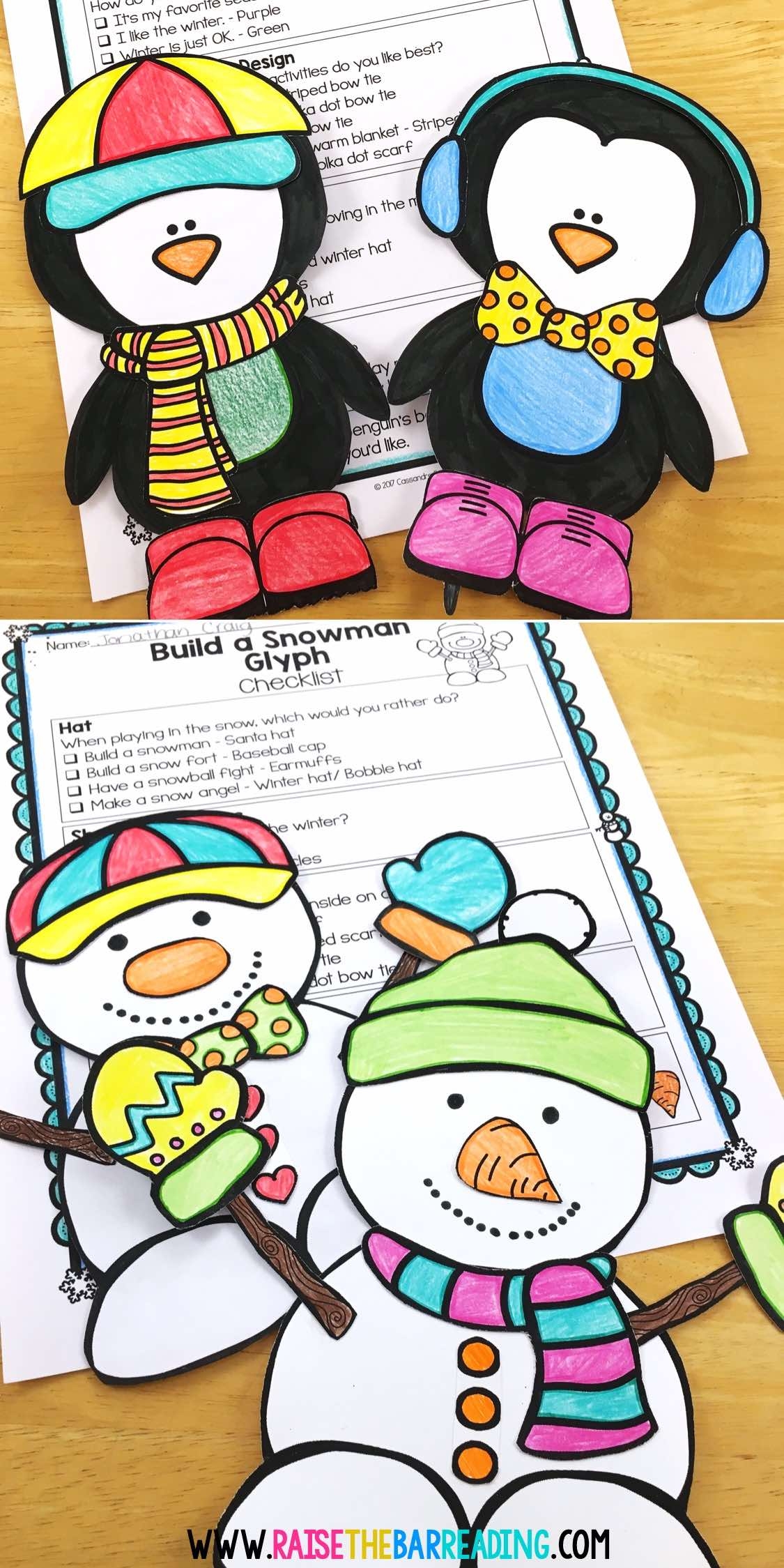 5 Printable And Digital Winter Activities For Elementary Students Raise The Bar Reading
