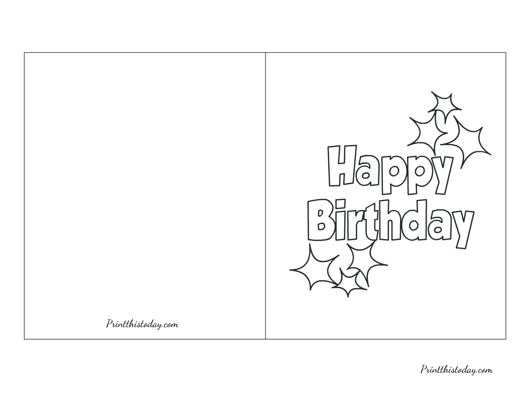 Free Printable Birthday Cards