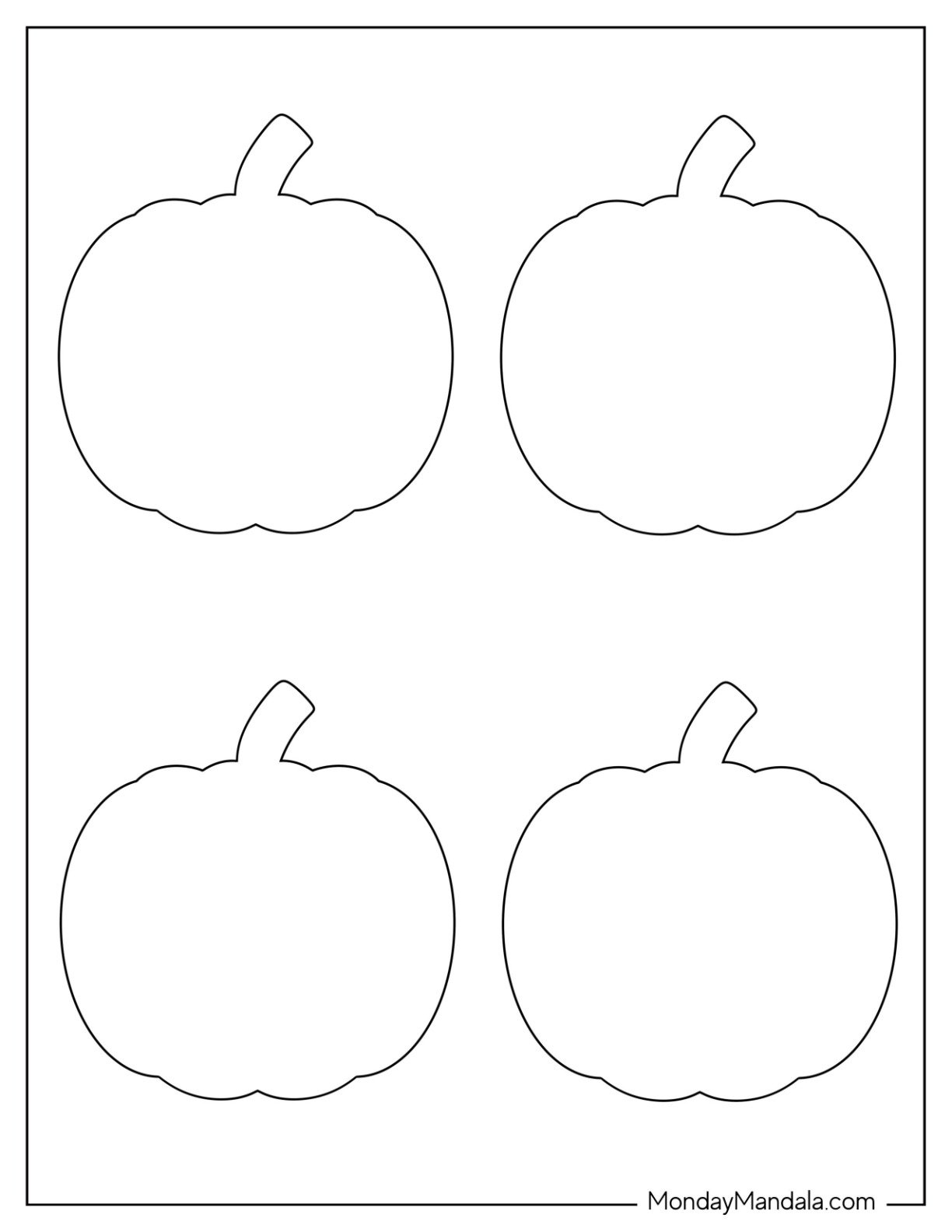 76 Pumpkin Templates Free PDF Printables 