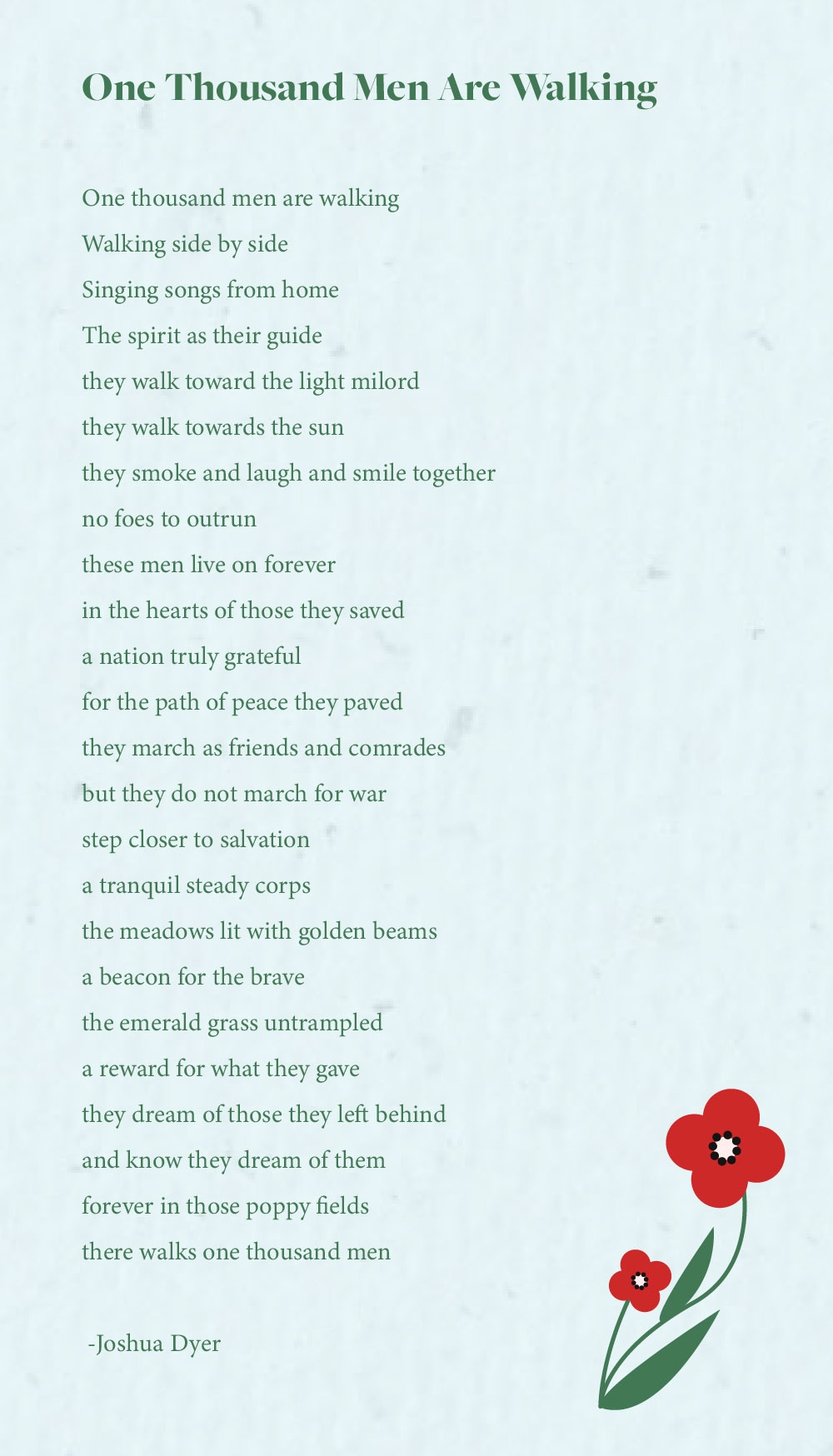 Free Printable March Poems