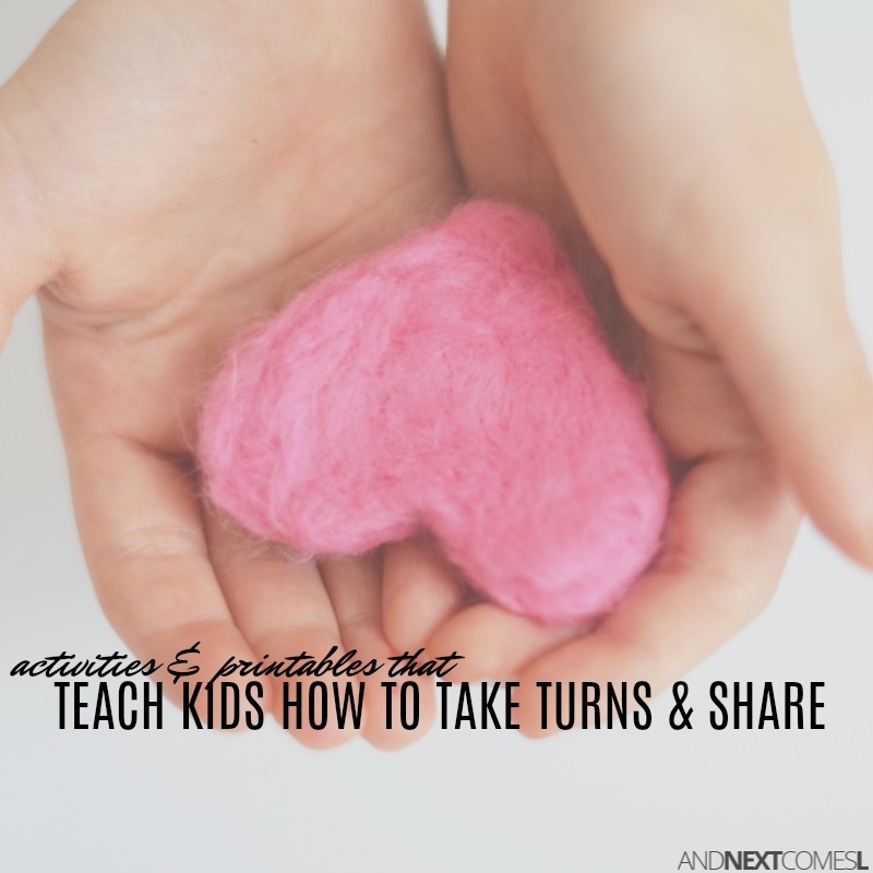 Activities Printables That Teach Kids How To Take Turns Share And Next Comes L Hyperlexia Resources