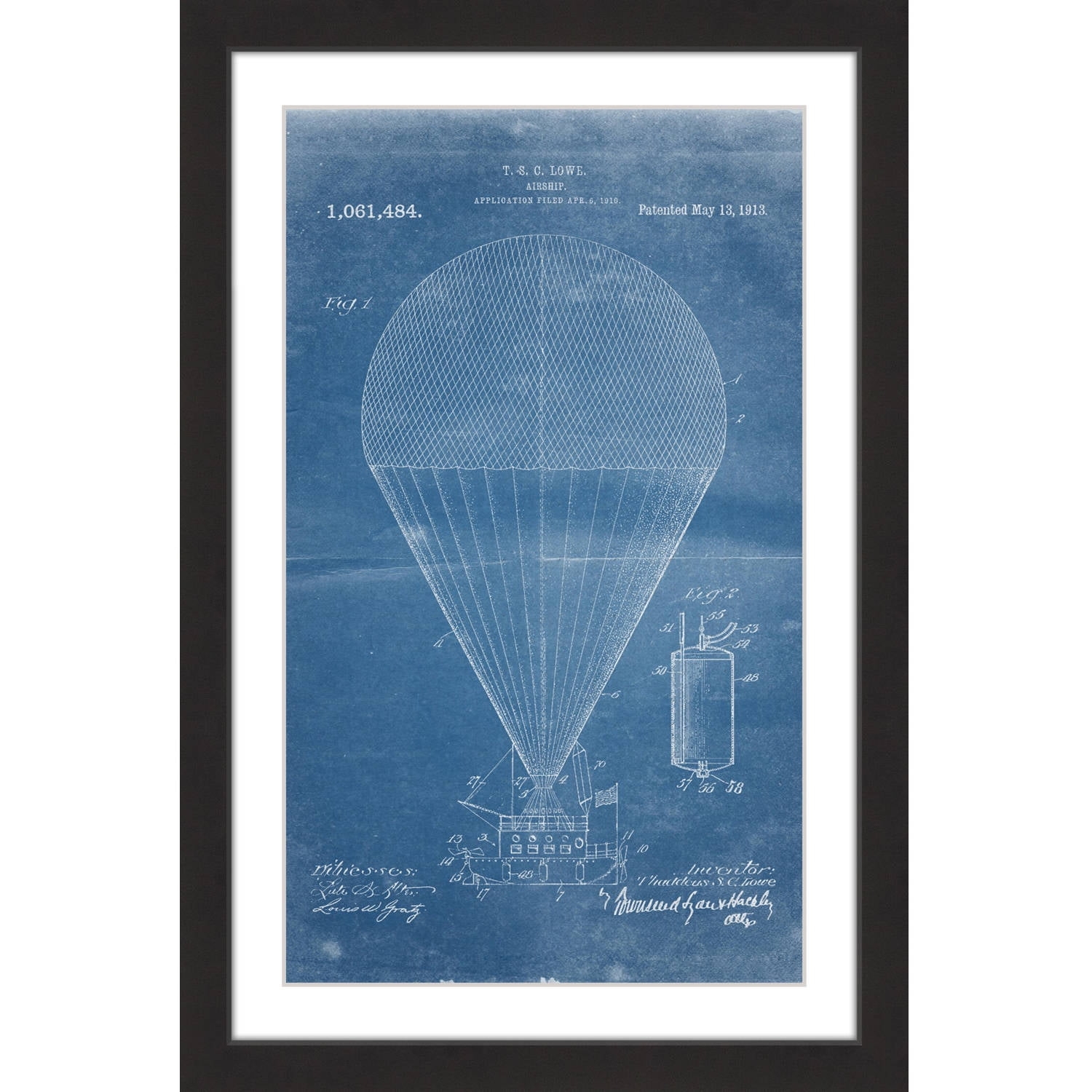 Large Free Printable Airship Blueprints