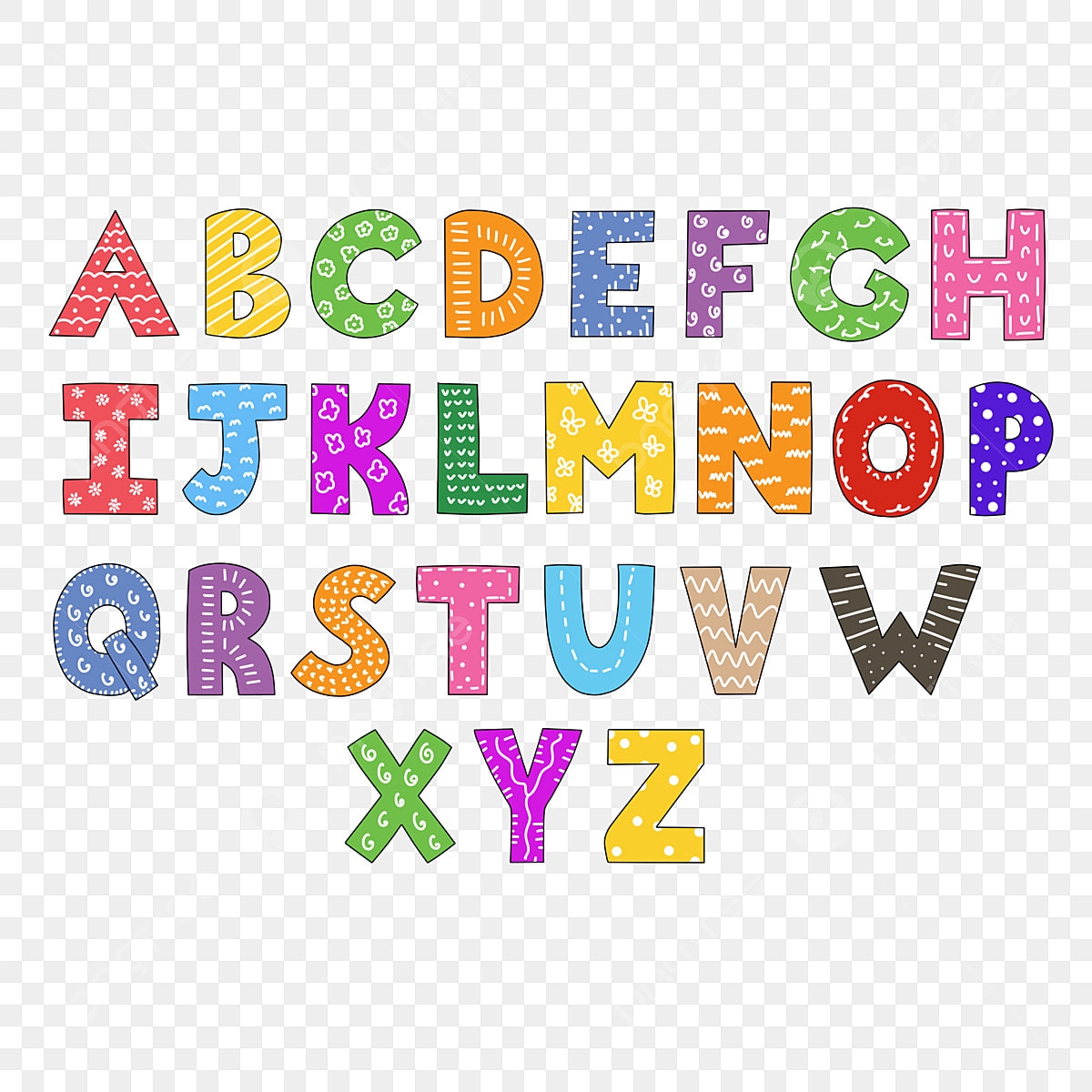 Alphabet Clipart Images Free Download PNG Transparent Background Pngtree