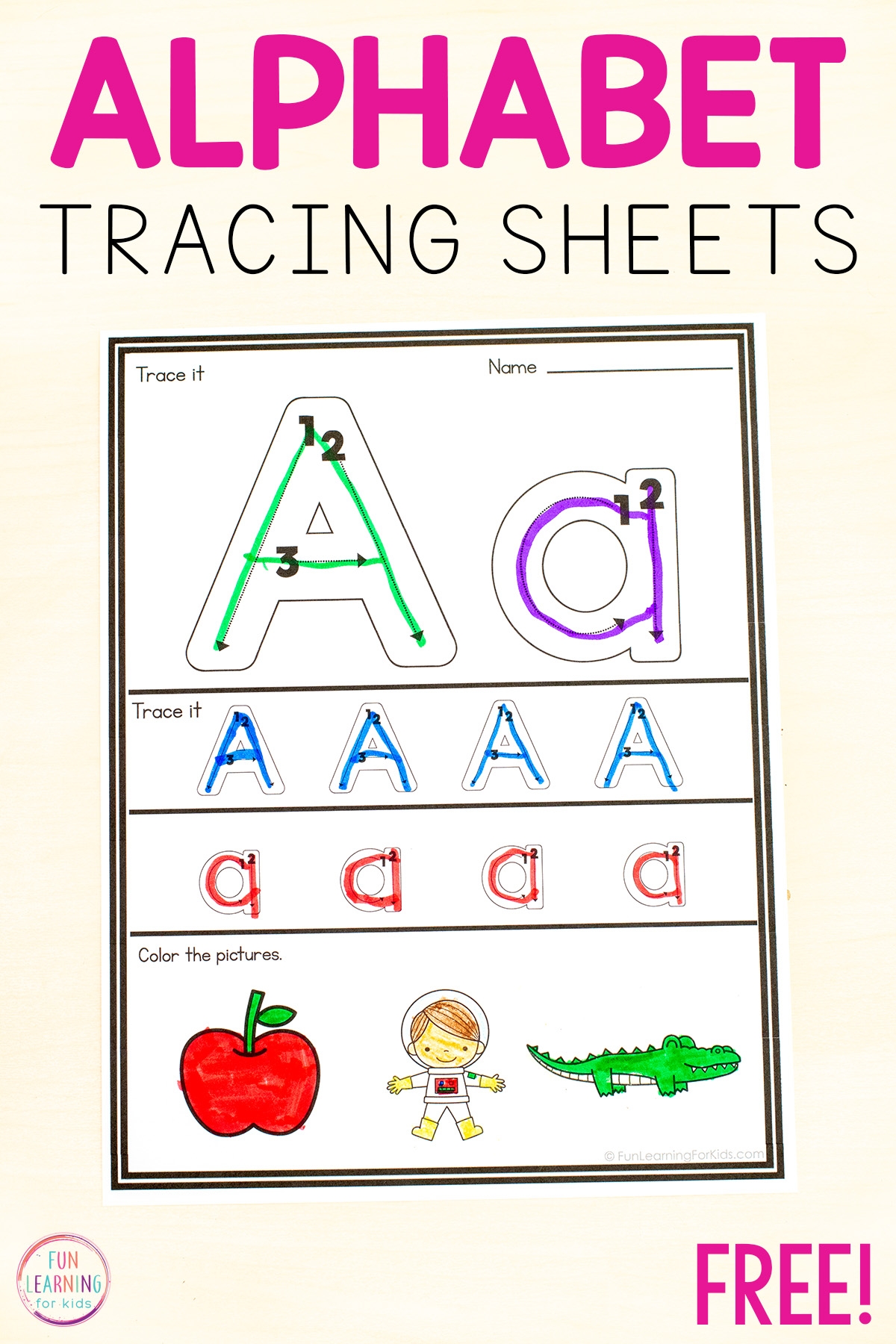 Free Tracing Printables