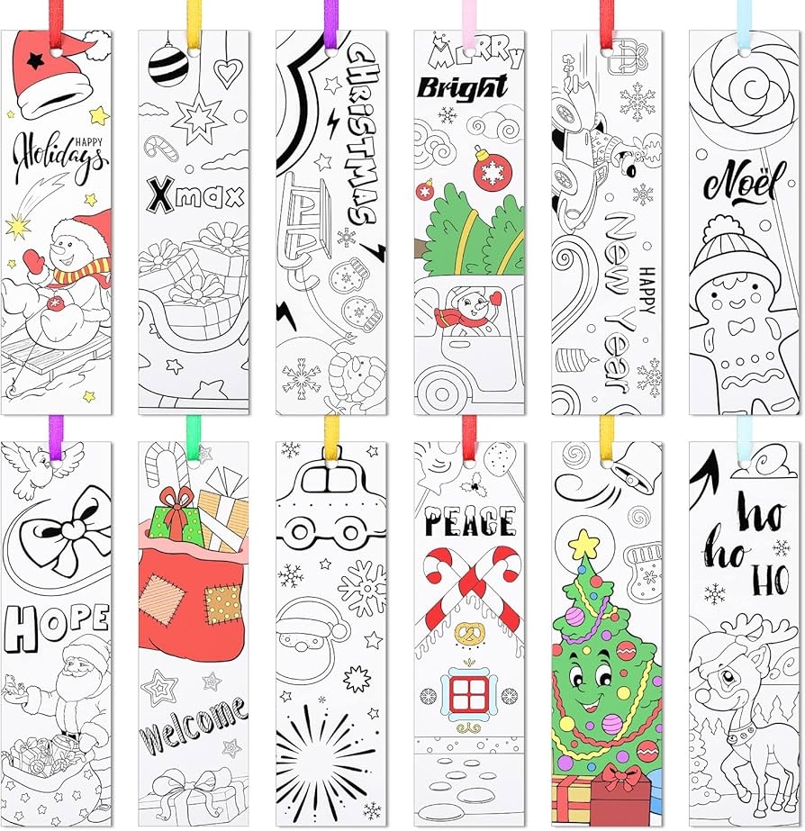 Free Printable Bookmarks For Christmas