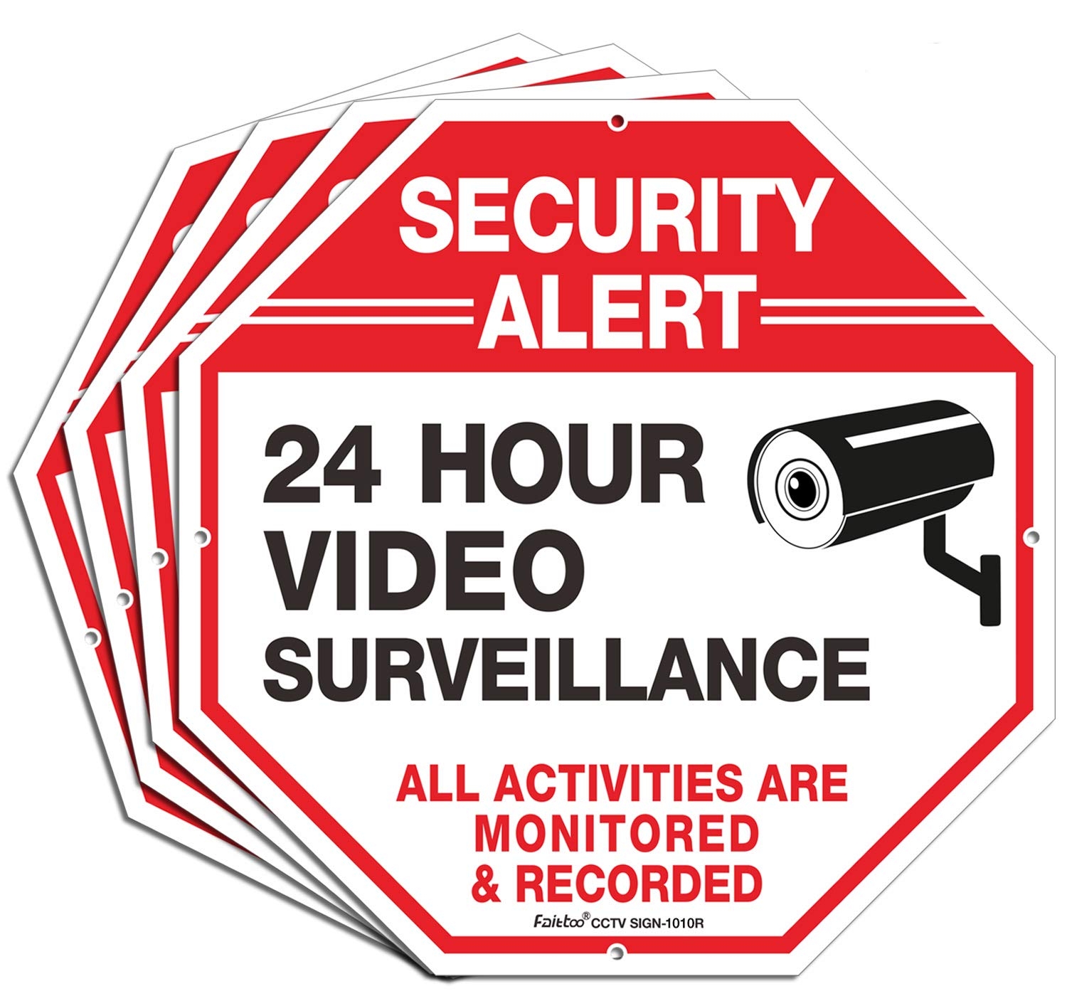 Free Printable Surveillance Signs