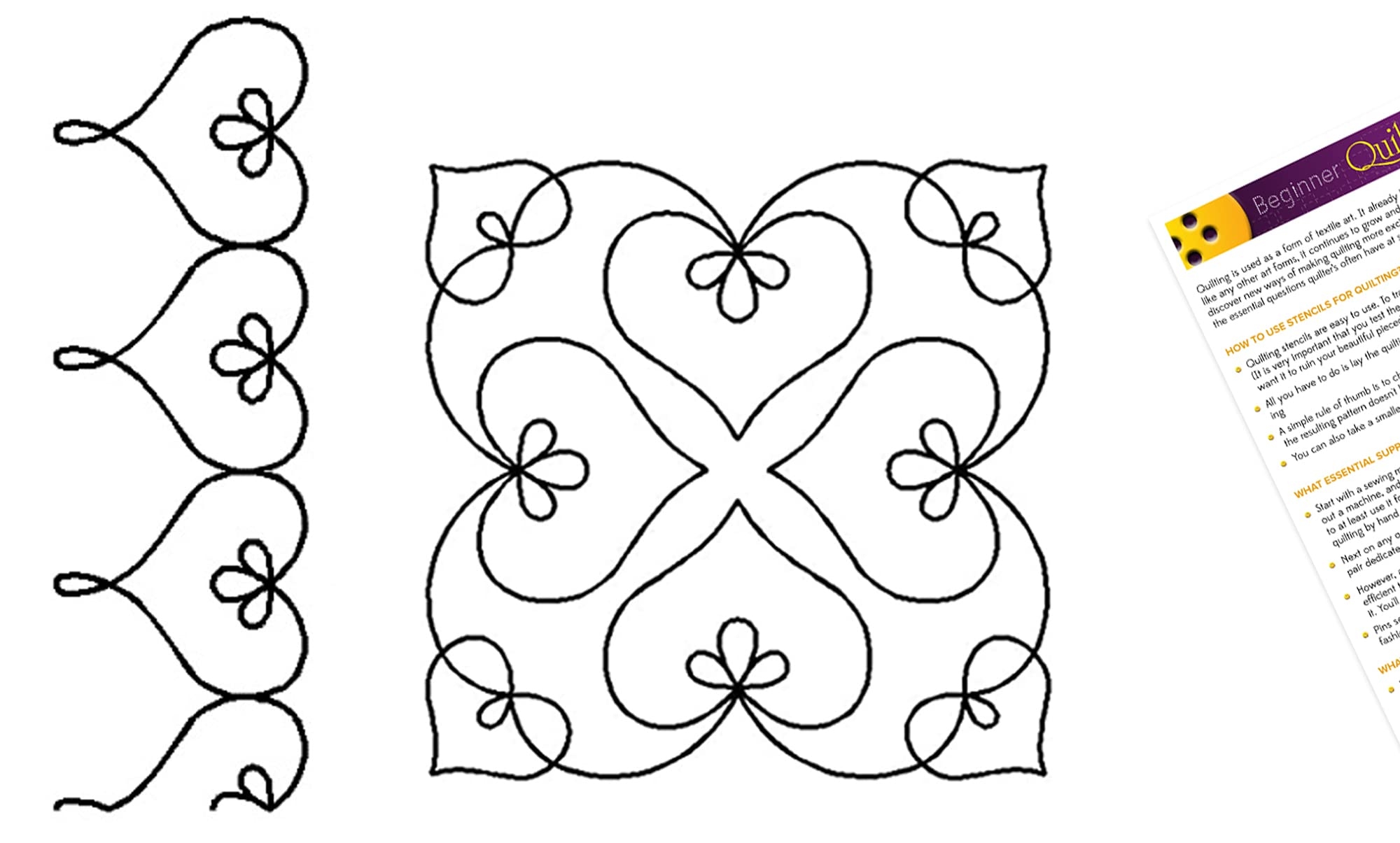 Free Printable Quilt Stencils