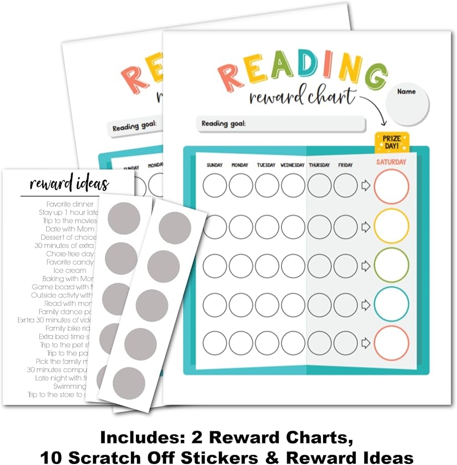 Reading Reward Chart Free Printable