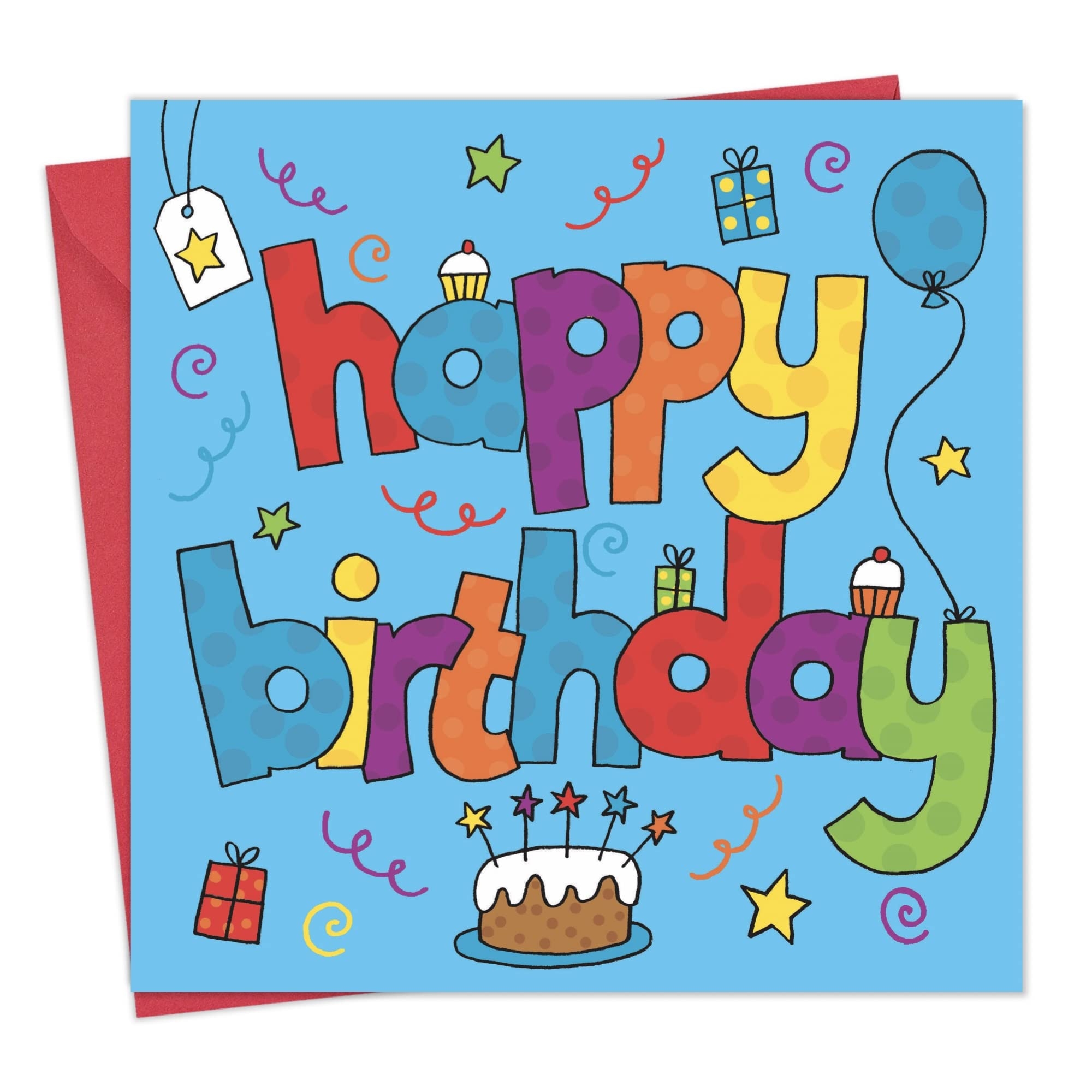 Amazon Twizler Boys Birthday Card With Happy Birthday Design Happy Birthday Card For Boy Birthday Boy Card Childrens Birthday Card For Boys Office Products