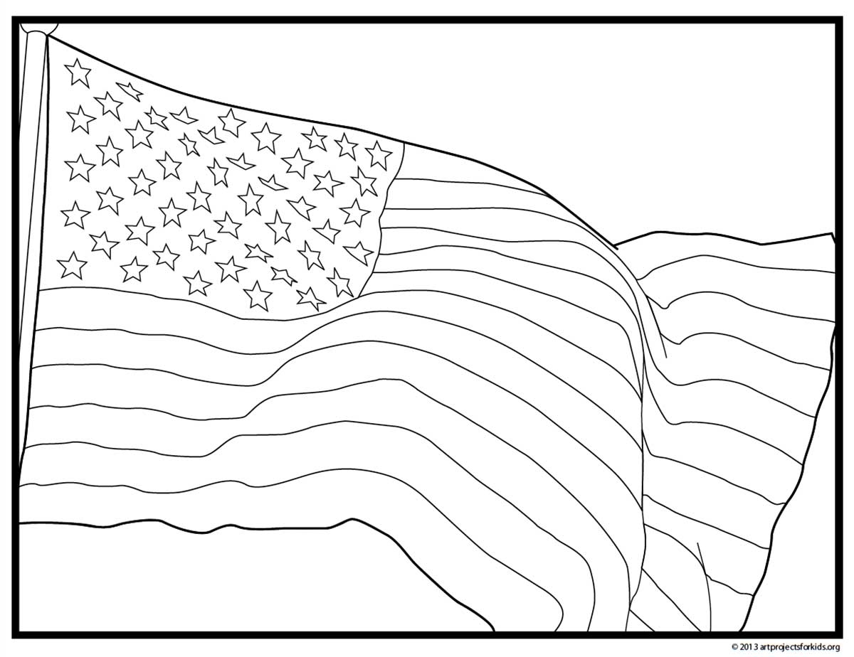 Free Printable American Flag