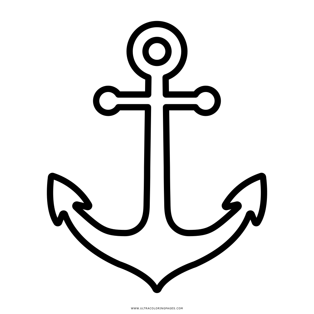 Anchor Coloring Page