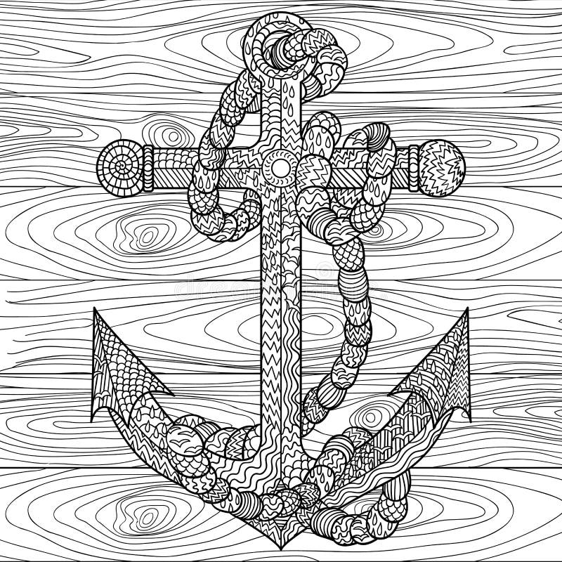 Anchor Coloring Stock Illustrations 1 027 Anchor Coloring Stock Illustrations Vectors Clipart Dreamstime