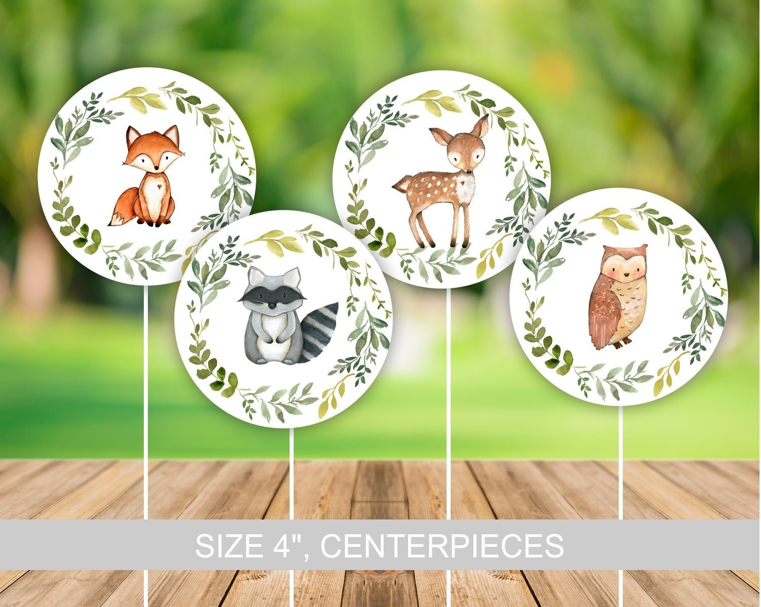 Banner OH BABY Woodland Baby Shower Woodland Animals Baby Shower Shower Decoration Printable Banner Instant Download Printable Party Supplies By Carmen Use Code FALL To Get 40 Discount