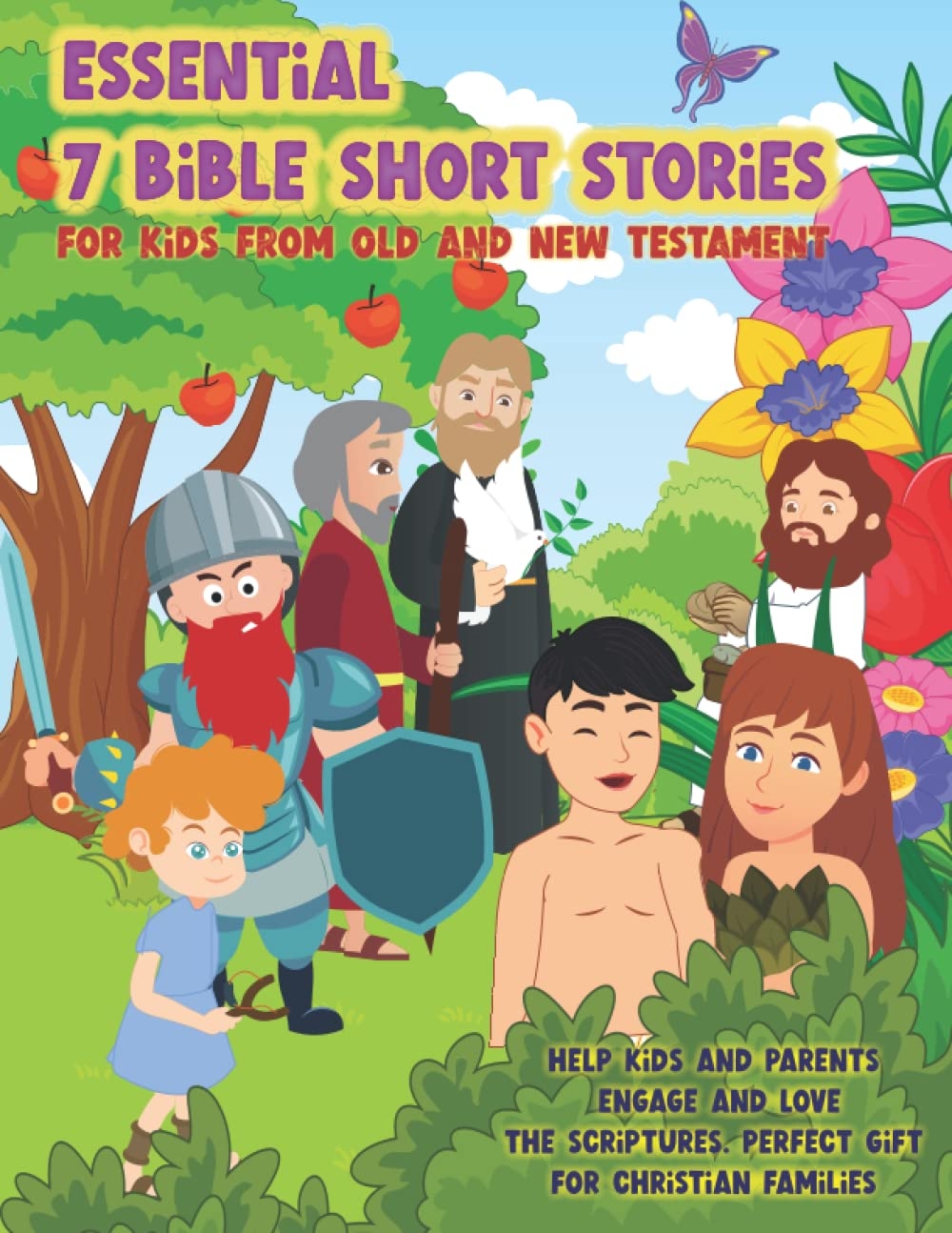 Bible Stories For Kids Essential 7 Bible Short Stories For Kids From Old And New Testament Help Kids And Parents Engage And Love The Scriptures Perfect Gift For Christian Families Panda Hub 