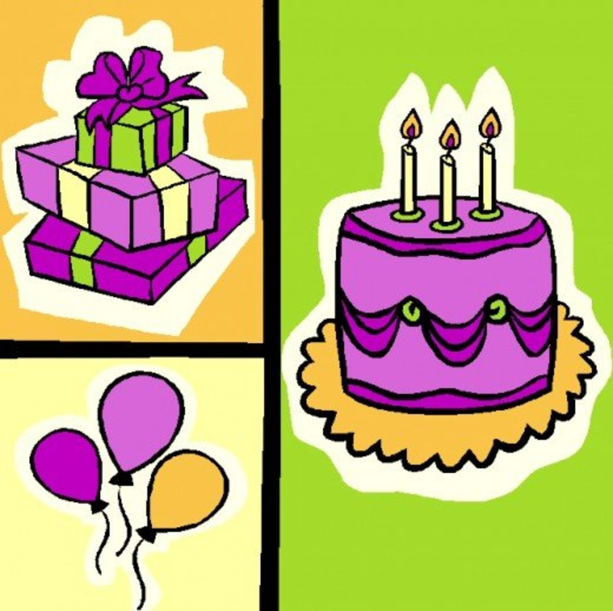 BIRTHDAY CLIP ART Best Free Printable Happy Birthday Clip Art HubPages
